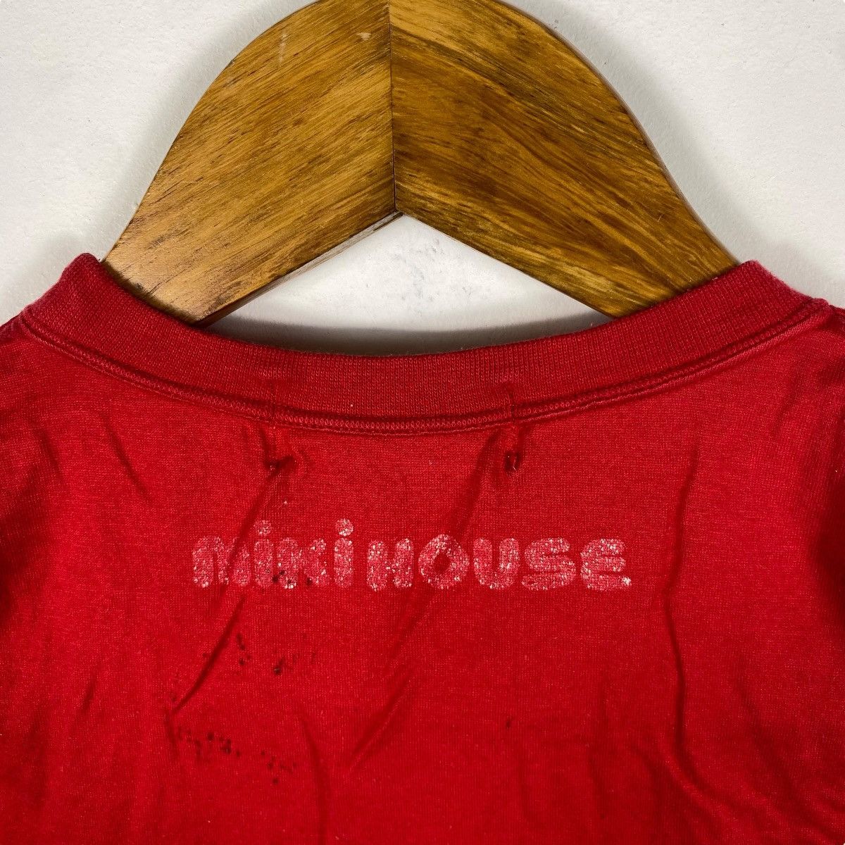 Japanese Brand Japanese Brand MIKI HOUSE Faded Logo Graphic Tee Shirt Size US M / EU 48-50 / 2 - 6 Thumbnail
