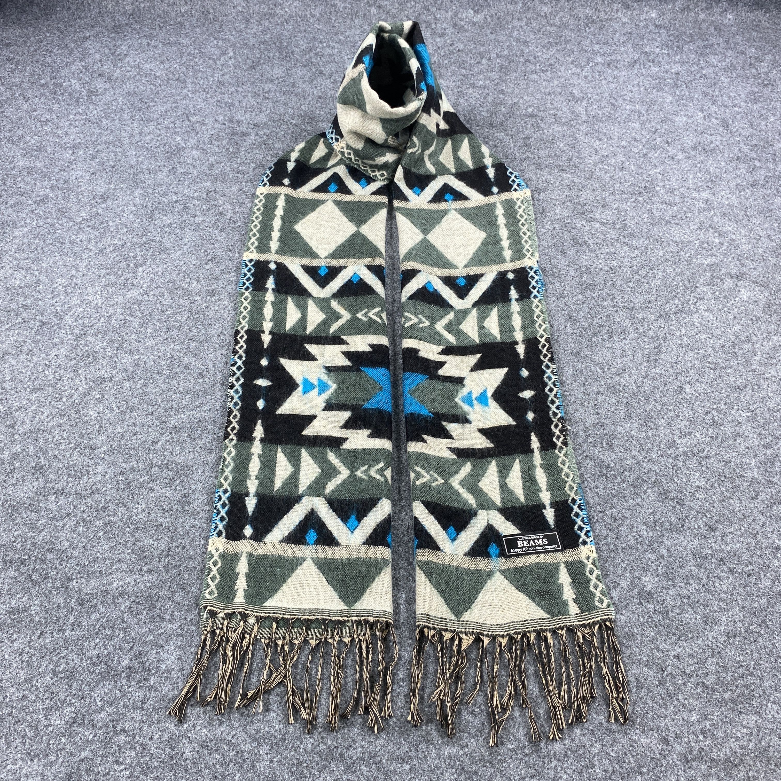 Beams Plus × Vintage Beams Plus Scarf # Muffler # Neckwear # D682 Size ONE SIZE - 1 Thumbnail
