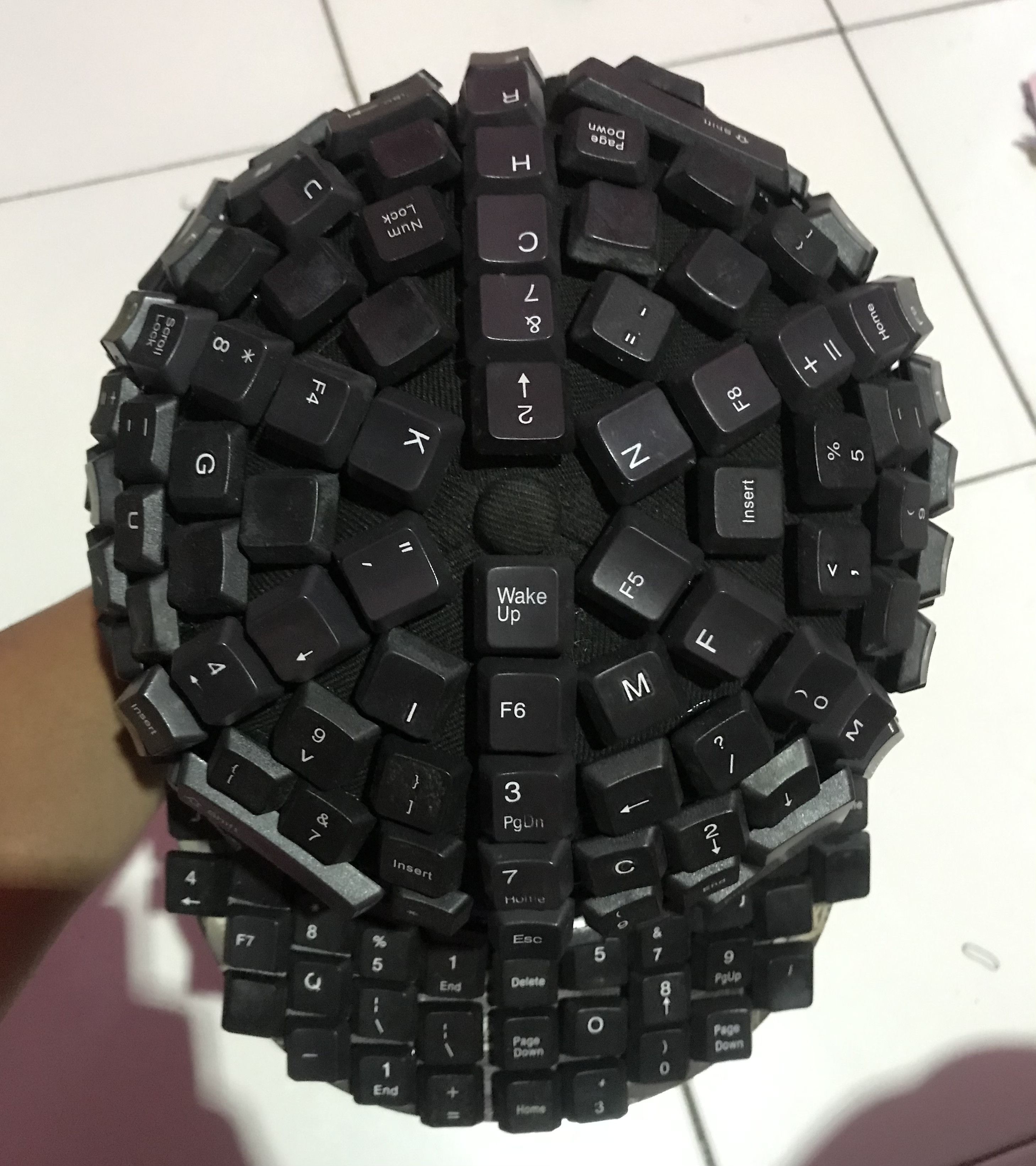 Nike ‼️ARCHIVE‼️NIKE BUTTON KEYBOARD REWORK SNAPBACK Size ONE SIZE - 3 Thumbnail