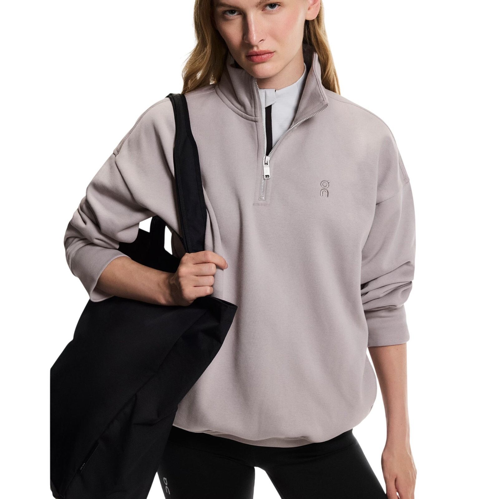 On On Club Collective Ore Color 1/4 Zip - Size M - New Size M / US 6-8 / IT 42-44 - 1 Thumbnail