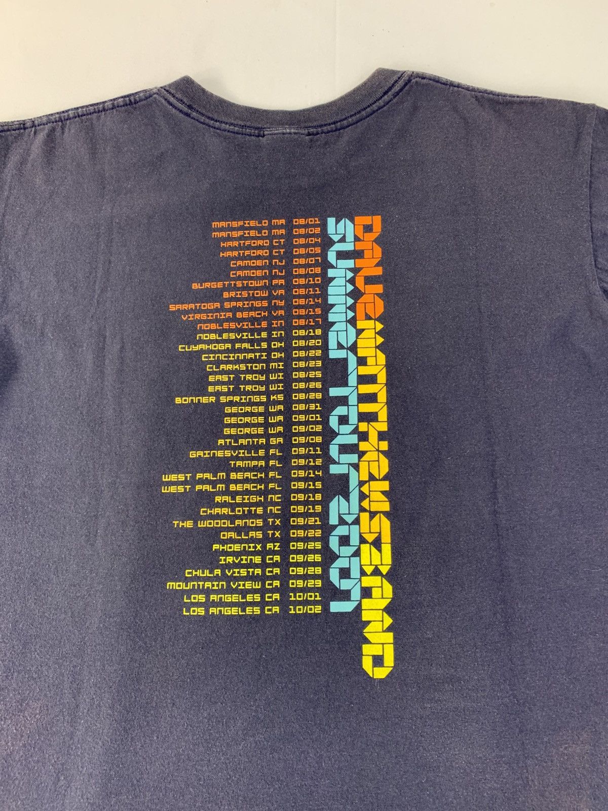 Band Tees Dave Matthew Band Summer Us Tour 2007 Crewneck Rock Tee Size US M / EU 48-50 / 2 - 5 Thumbnail