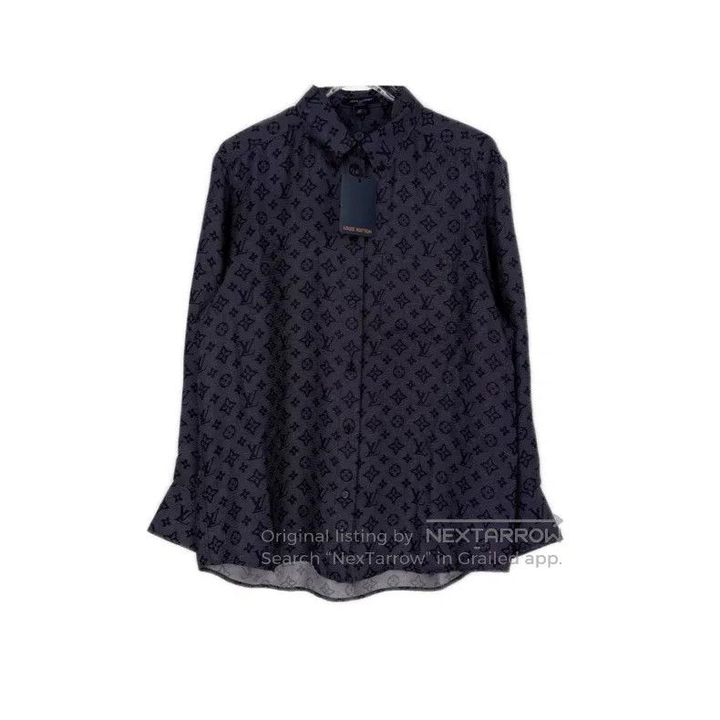 Louis Vuitton Louis Vuitton Black and purple silk presbyopic full print Size XS / US 0-2 / IT 36-38 - 1 Thumbnail