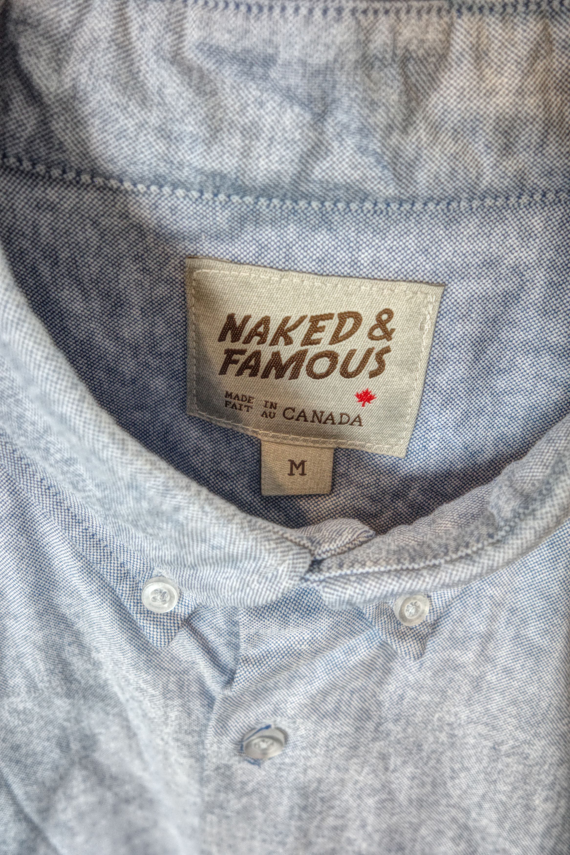Naked & Famous Naked & Famous Oxford Shirt Size US M / EU 48-50 / 2 - 4 Thumbnail