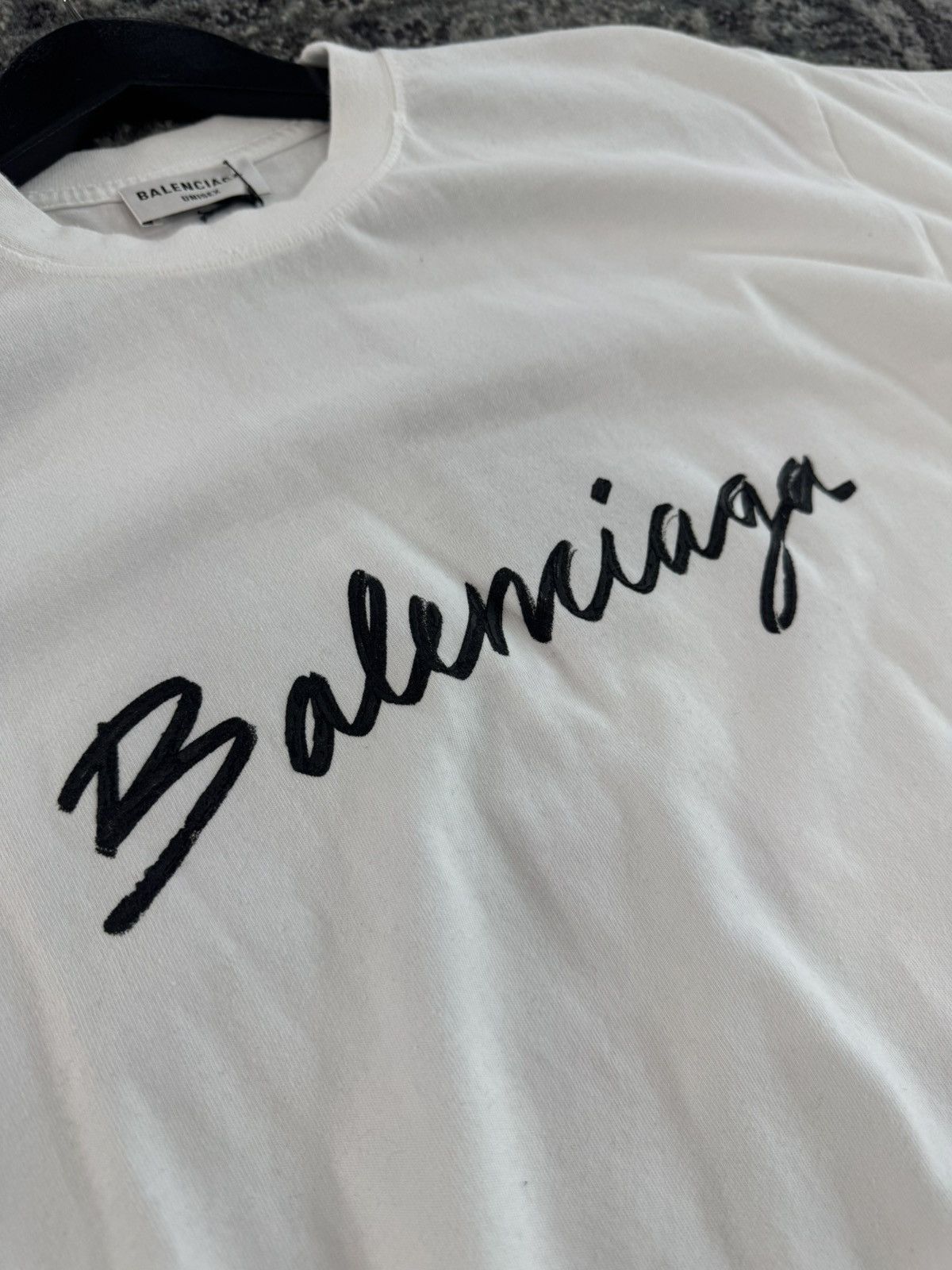 Balenciaga Belenciaga script logo short sleeve tee shirt Size US XS / EU 42 / 0 - 2 Thumbnail