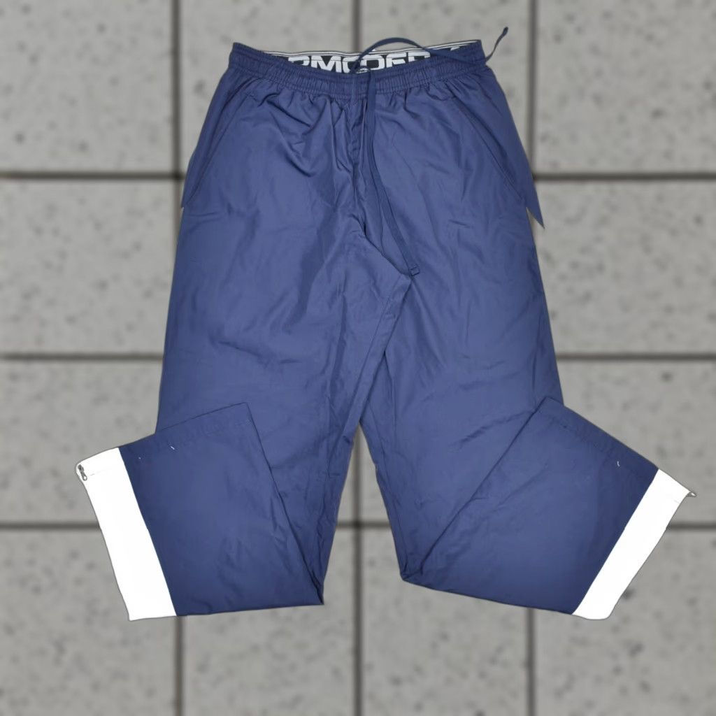 Under Armour Under Armour Men Windbreaker Pants Blue S Drawstring Size US 29 - 1 Thumbnail