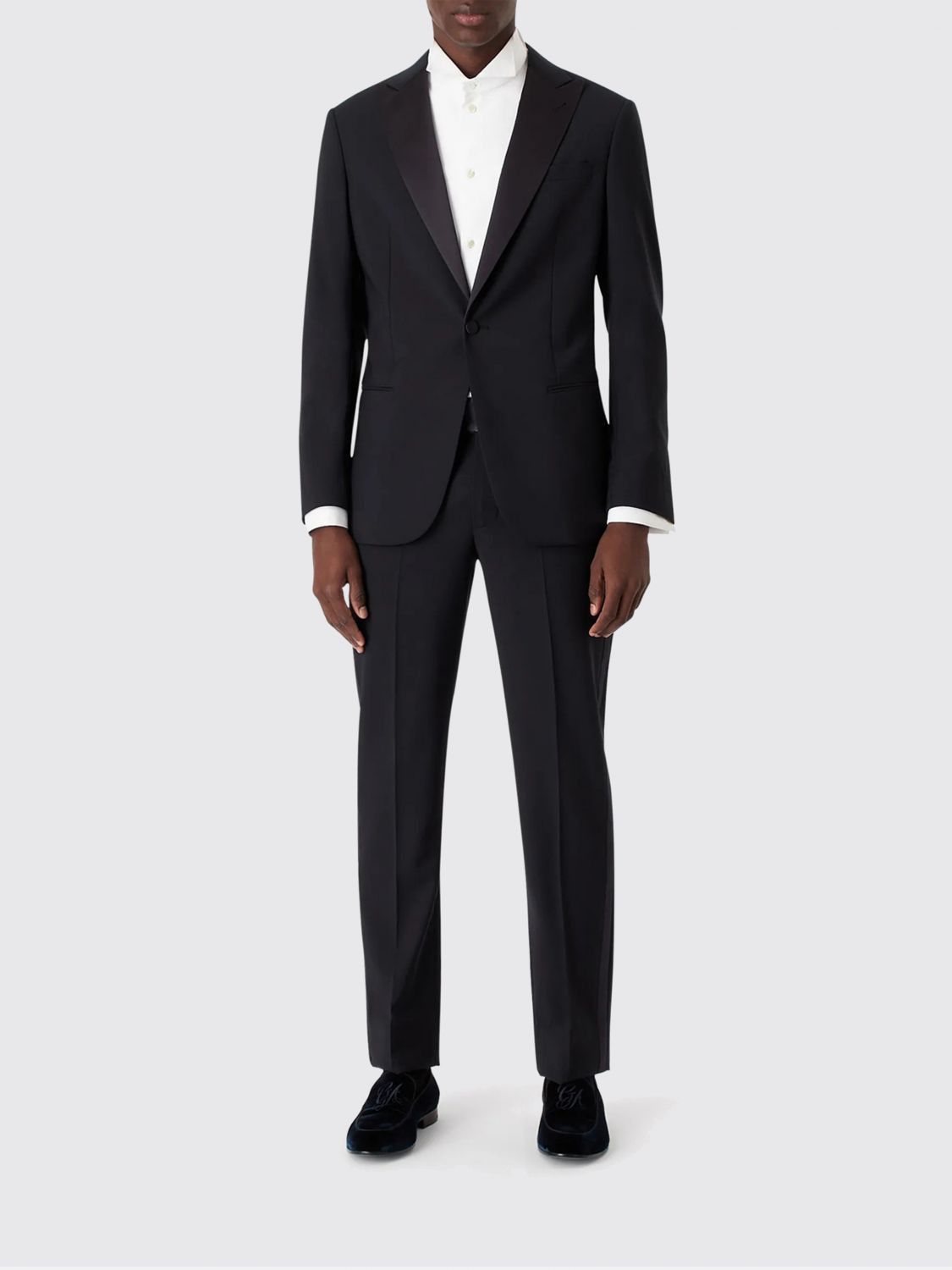 Giorgio Armani Giorgio Armani Suit Men Blue Size US XL / EU 56 / 4 - 1 Thumbnail