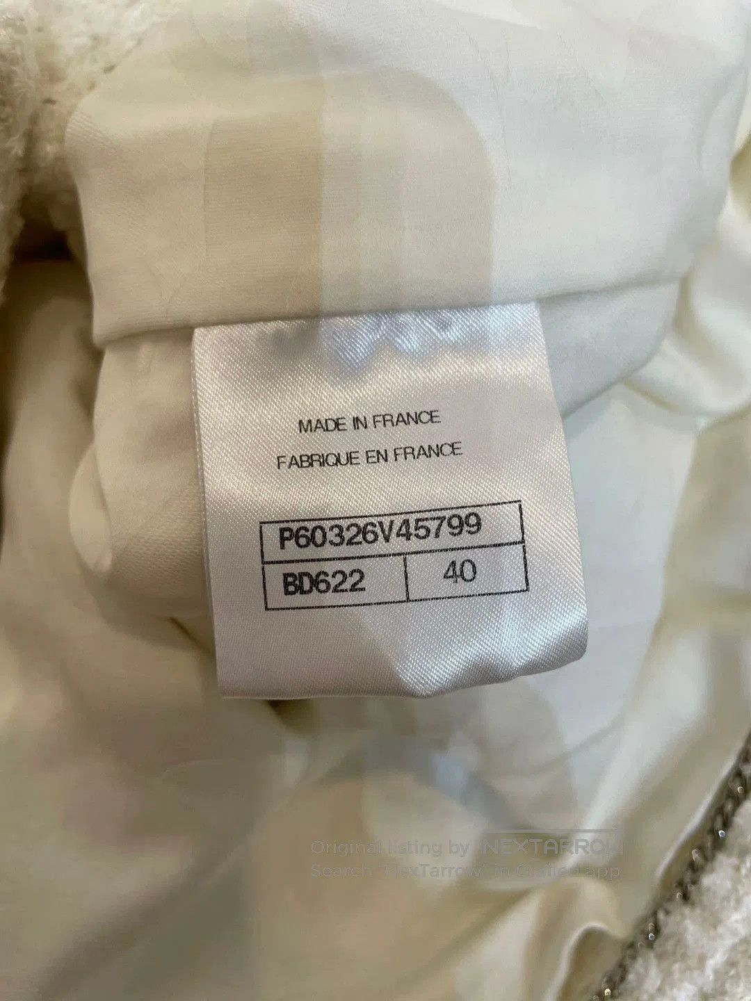 Chanel Chanel Cruise White Short Coat. Size S / US 4 / IT 40 - 5 Thumbnail