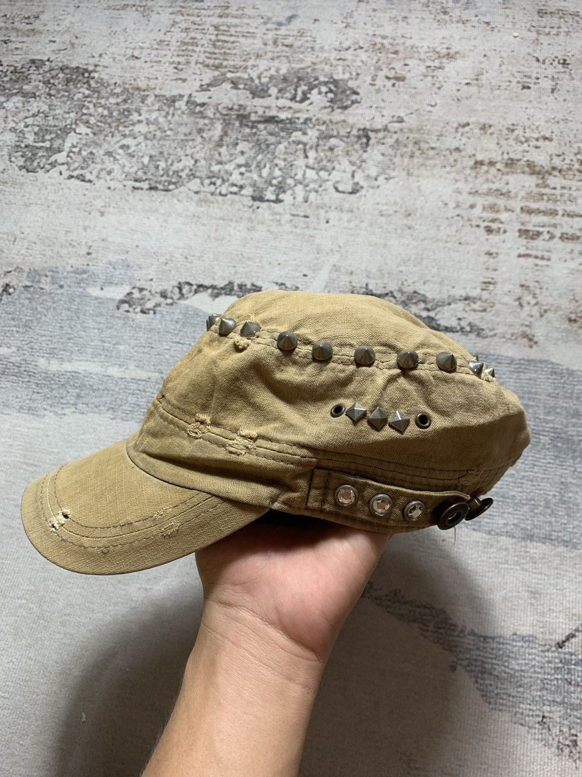 Beauty Beast × If Six Was Nine × Japanese Brand Japanese Studded Commando Hat Size ONE SIZE - 4 Thumbnail
