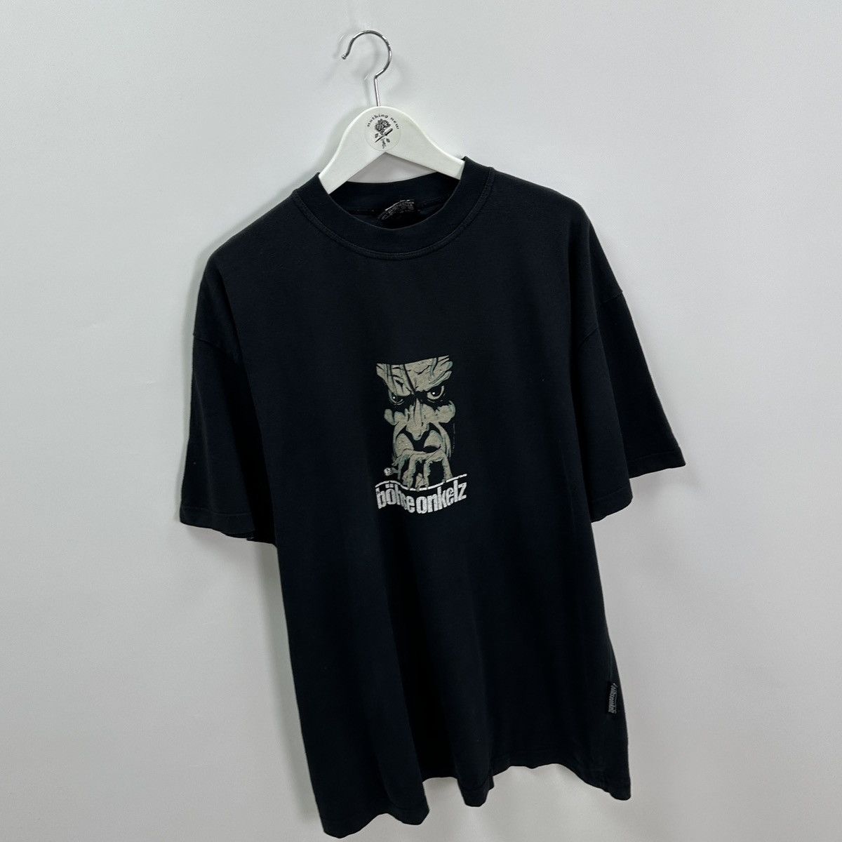 Vintage Vintage bohse onkez heiliege lieder angles tee rock tour y2k Size US L / EU 52-54 / 3 - 5 Thumbnail