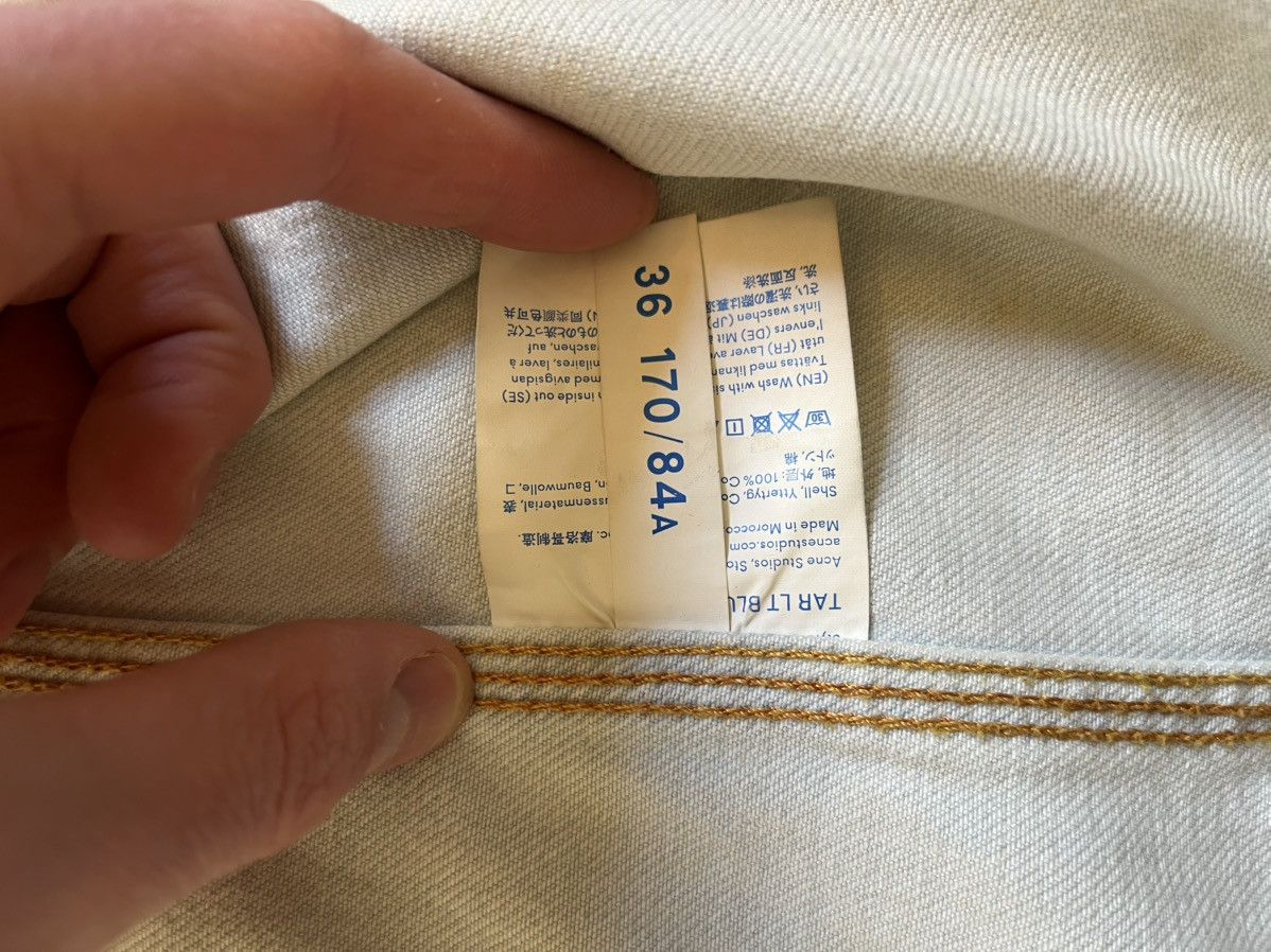 Acne Studios Acne Studios Blå Konst Denim Jacket Unisex Size US S / EU 44-46 / 1 - 7 Thumbnail