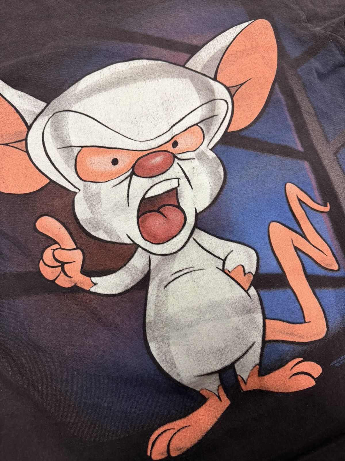 Vintage 1994 Pinky and The Brian Cartoon TV Show T-shirt Size US XL / EU 56 / 4 - 2 Thumbnail