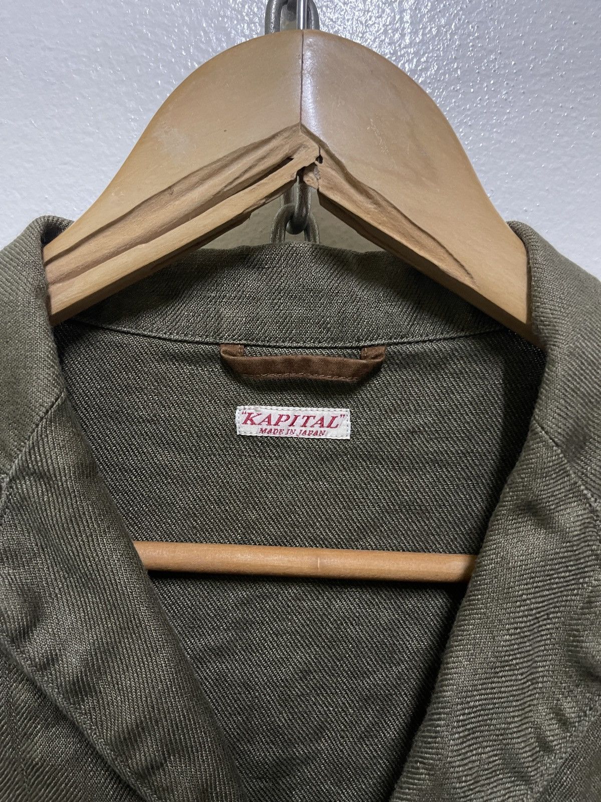 Japanese Brand Kapital Linen Four Button Jacket Size US L / EU 52-54 / 3 - 10 Thumbnail