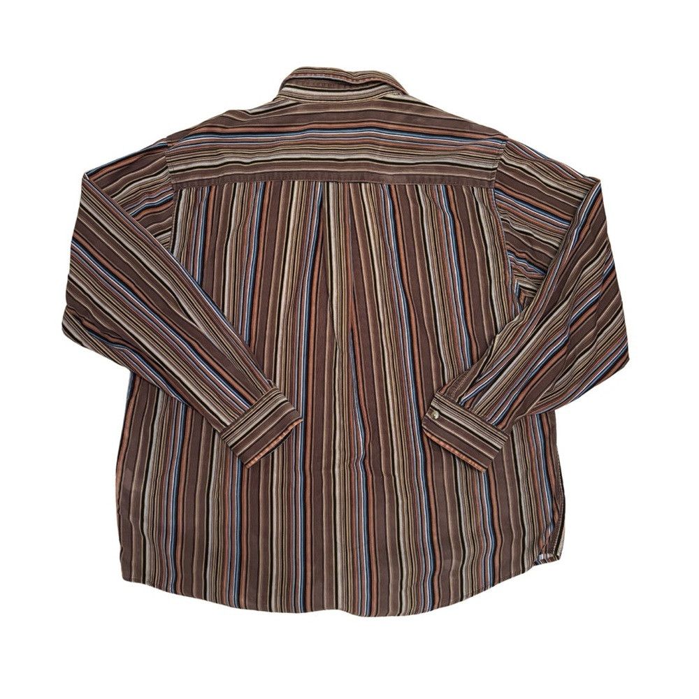Other Y2K Nevada Cord Men's Striped Shirt Size US L / EU 52-54 / 3 - 3 Thumbnail