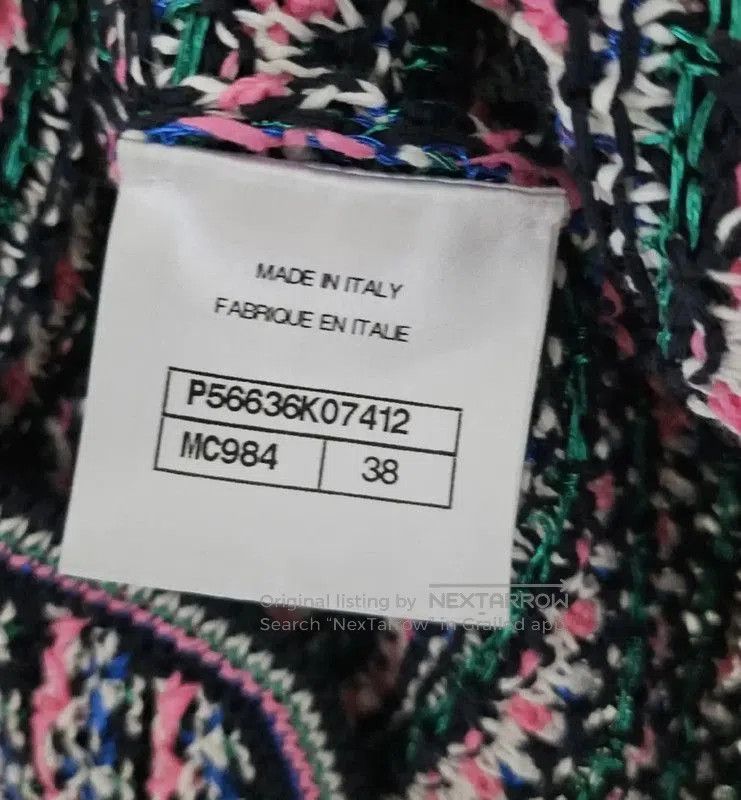 Chanel Chanel Spring Autumn Color Block Short Sleeve Top . Size M / US 6-8 / IT 42-44 - 4 Thumbnail