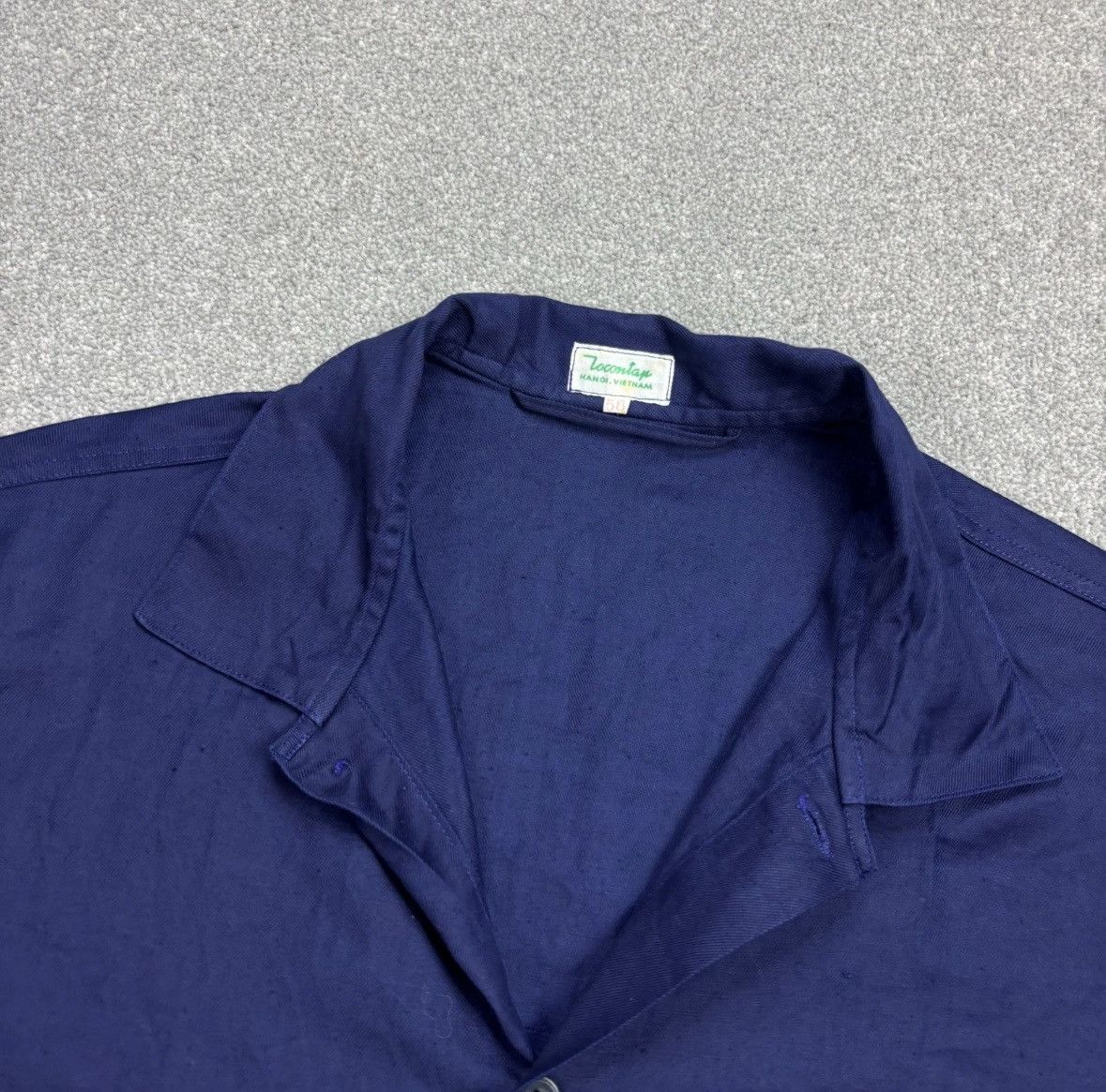 Le Laboureur VTG navy french chore coat Size US XXL / EU 58 / 5 - 2 Thumbnail
