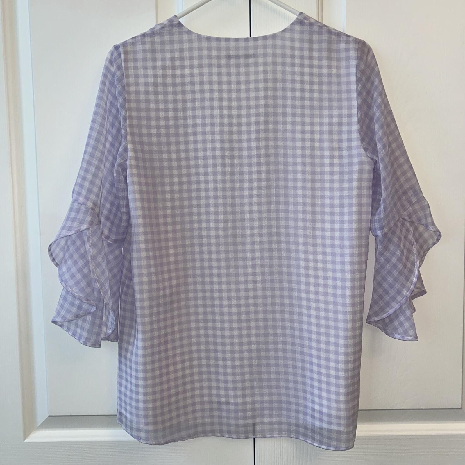 Calvin Klein 3 LOT women’s XS/PL/6 Blouse Tops Business Casual Size M / US 6-8 / IT 42-44 - 3 Thumbnail