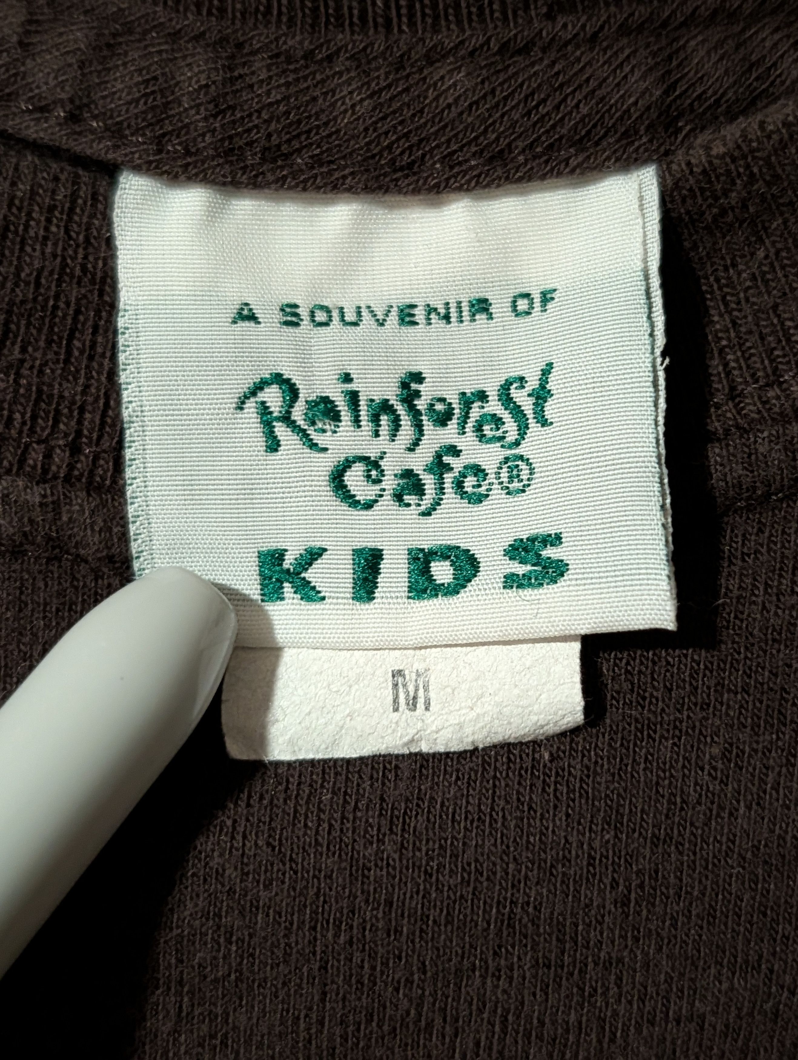 Rainforest Vintage 90s Rainforest Cafe Maya MGM Kids Medium T-Shirt Size US M / EU 48-50 / 2 - 3 Thumbnail