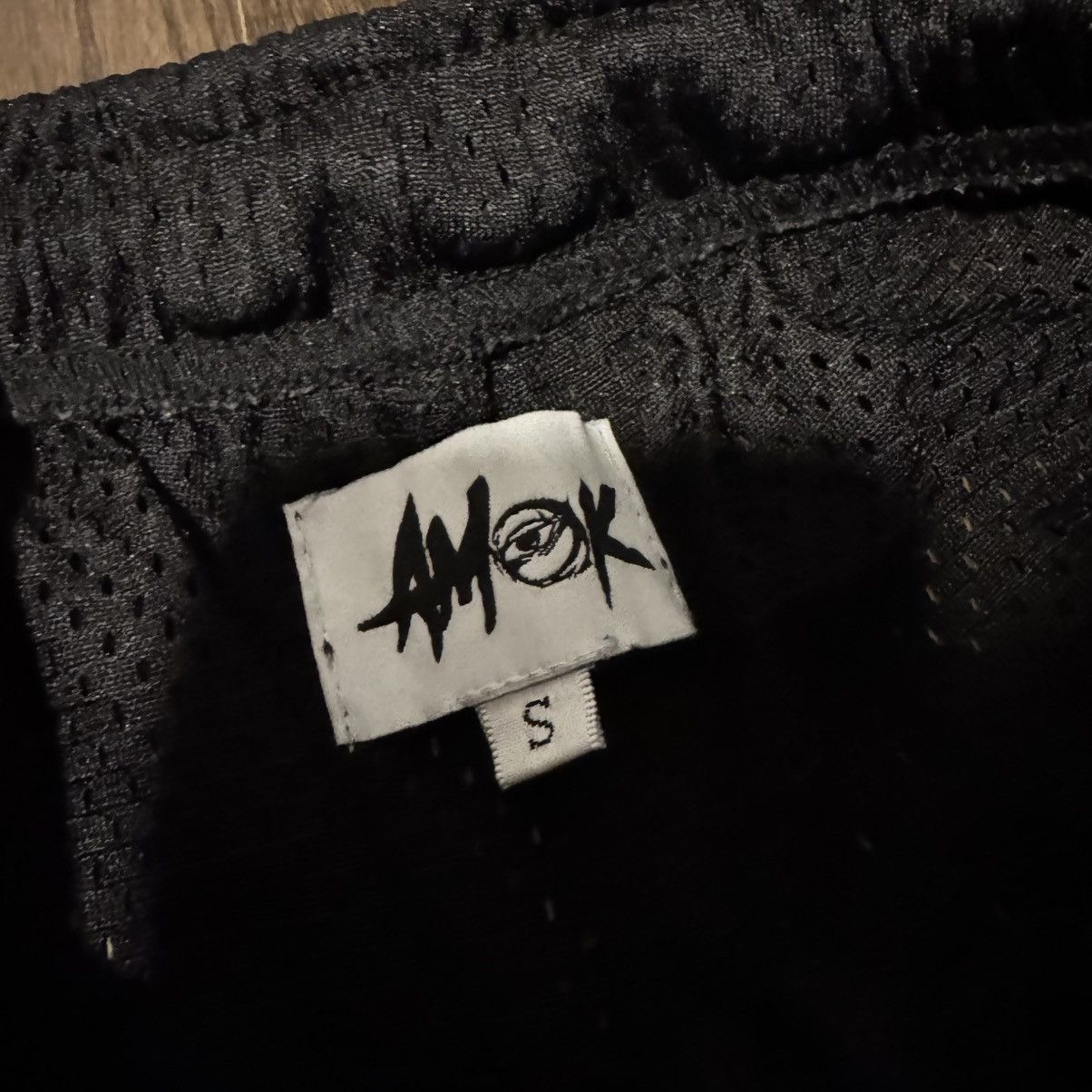 Other Amok Black Mesh Shorts Size US 30 / EU 46 - 3 Thumbnail