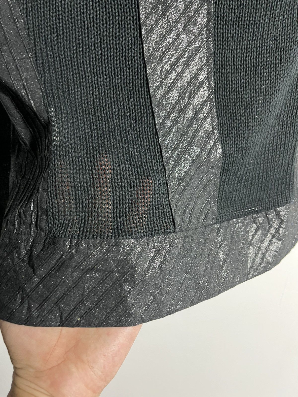 If Six Was Nine Mila Schon Knitted Mesh Jacket Size L / US 10 / IT 46 - 17 Thumbnail