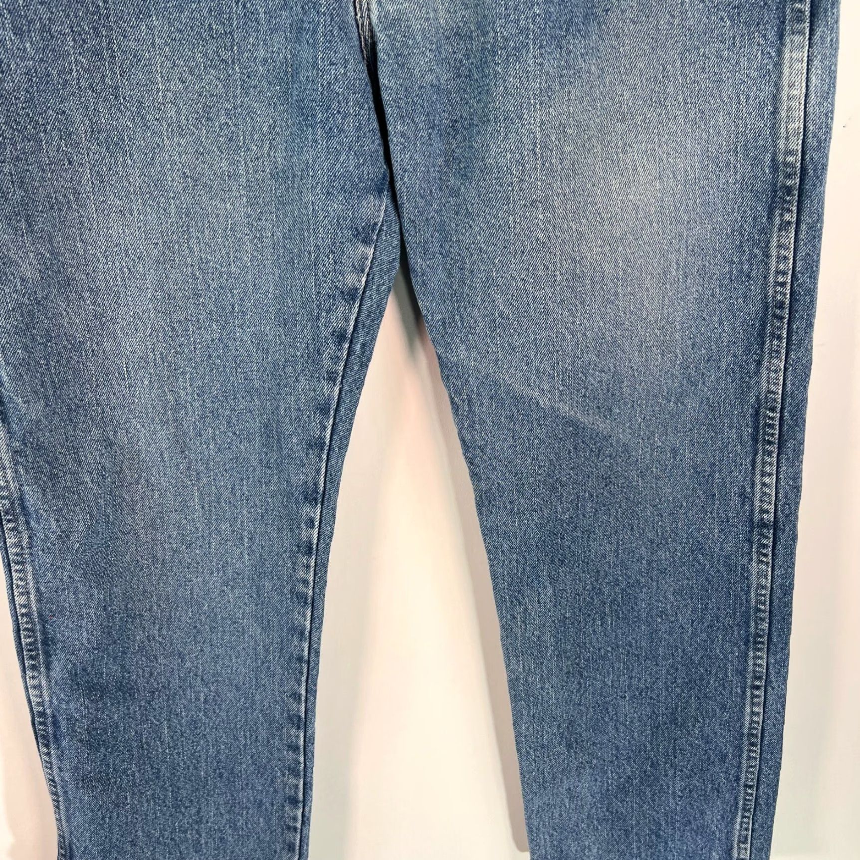 Wrangler Wrangler Mens Premium Quality Regular Fit Straight Blue Denim Jeans Size 34X29 Size US 34 / EU 50 - 6 Thumbnail