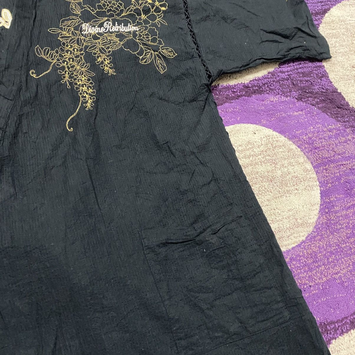 Japanese Brand × Komono × Vintage Vintage Kimono Japanese Divine Retribution Intoxication Size US XXL / EU 58 / 5 - 6 Thumbnail