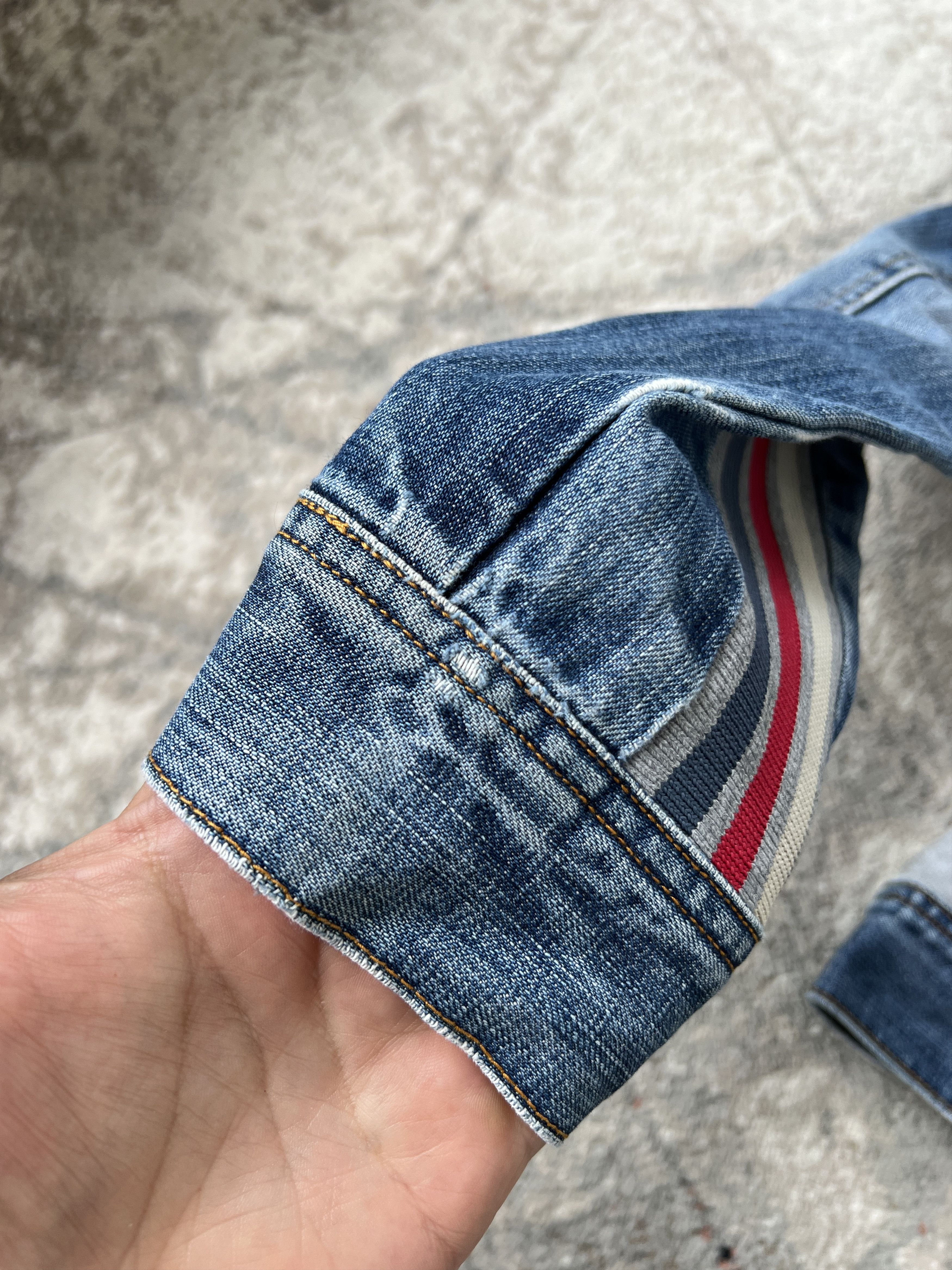 Vintage DNM Deluxe MOTOR JEANS Jacket Size S / US 4 / IT 40 - 7 Thumbnail