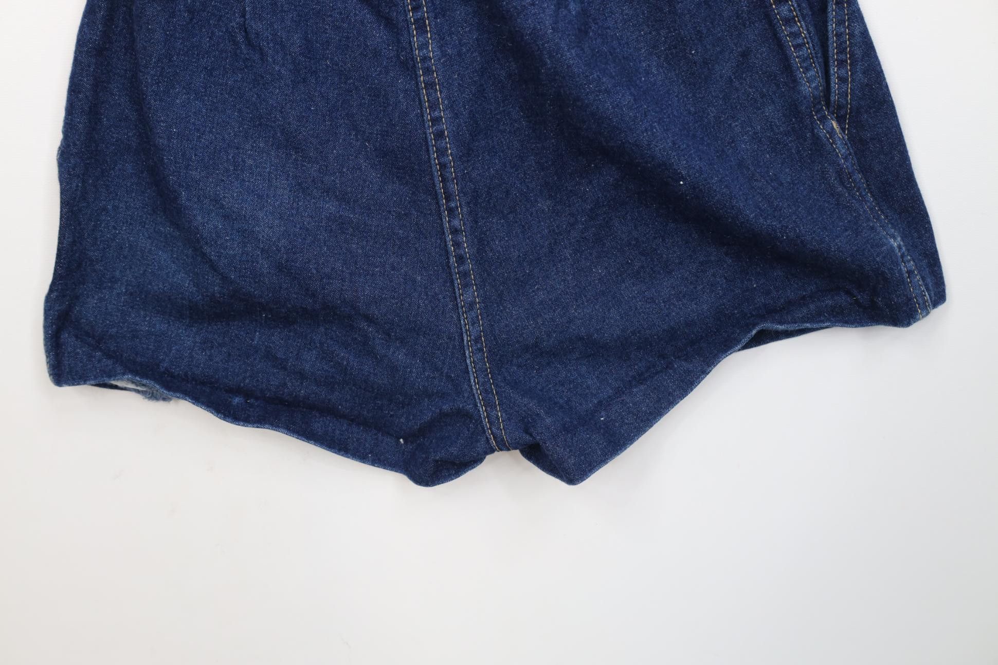 Vintage Vintage 80s 90s Streetwear Gurkha Safari Denim Jean Shorts Size 32" / US 10 / IT 46 - 12 Thumbnail