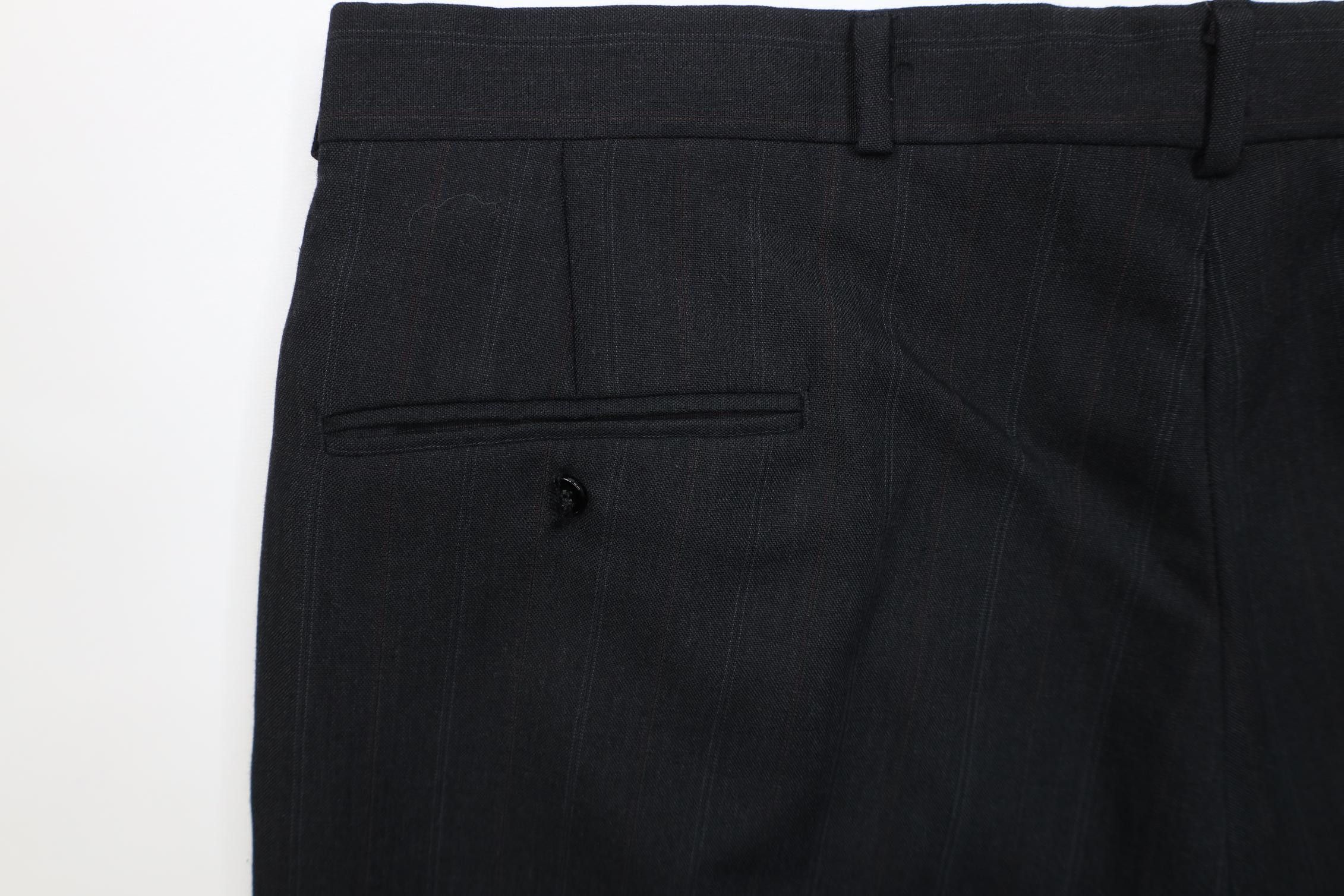 Vintage Vintage 70s Streetwear Knit Striped Wide Leg Chino Pants USA Size US 40 / EU 56 - 12 Thumbnail