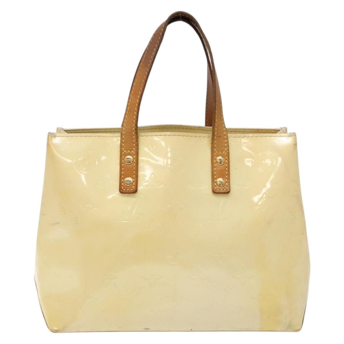 Louis Vuitton LOUIS VUITTON Monogram Vernis Reade PM Hand Bag Perle M91336 Size ONE SIZE - 2 Thumbnail