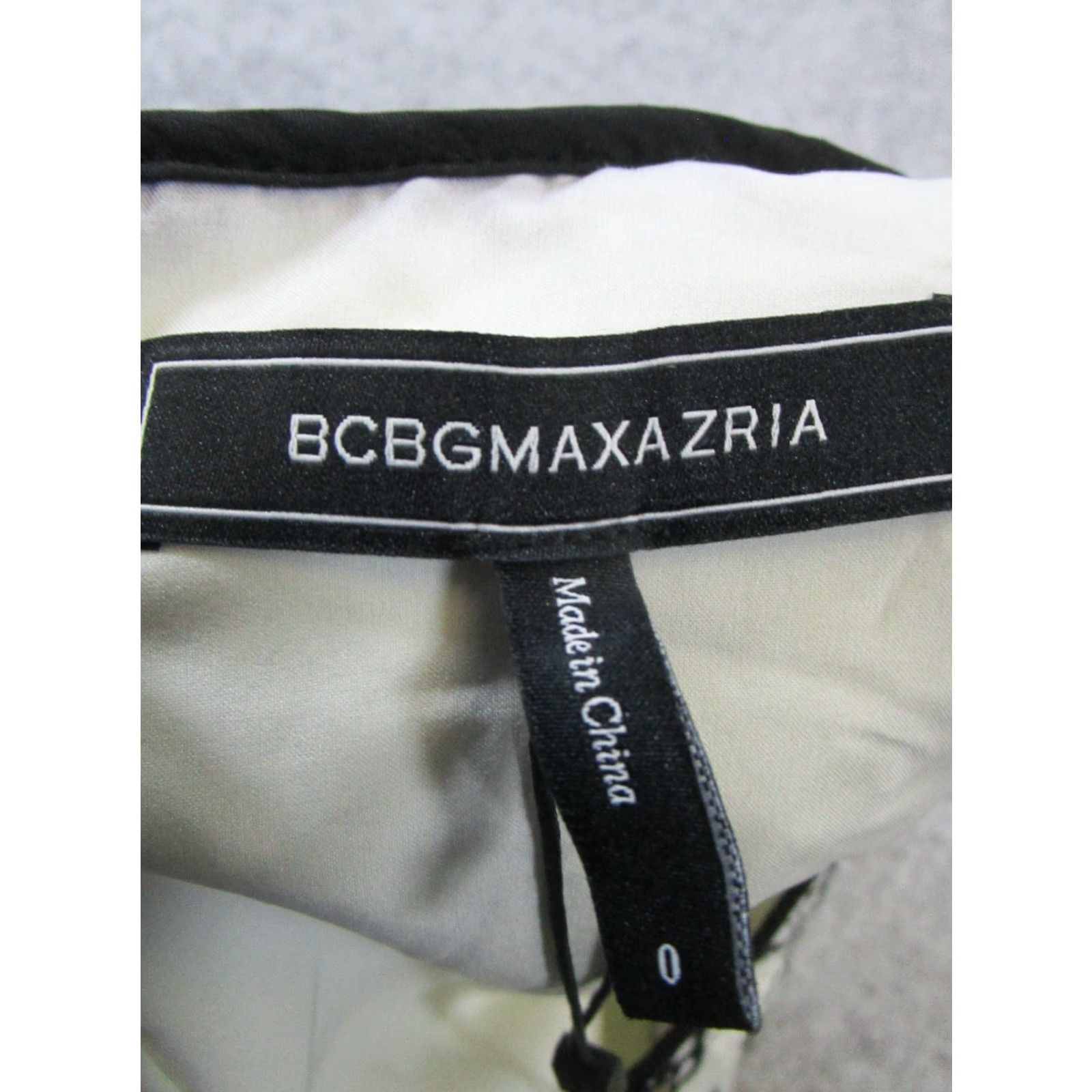 Bcbgmaxazria Bcbgmaxazria Tank Womens 0 White Black Floral Lace New Size XS / US 0-2 / IT 36-38 - 3 Thumbnail