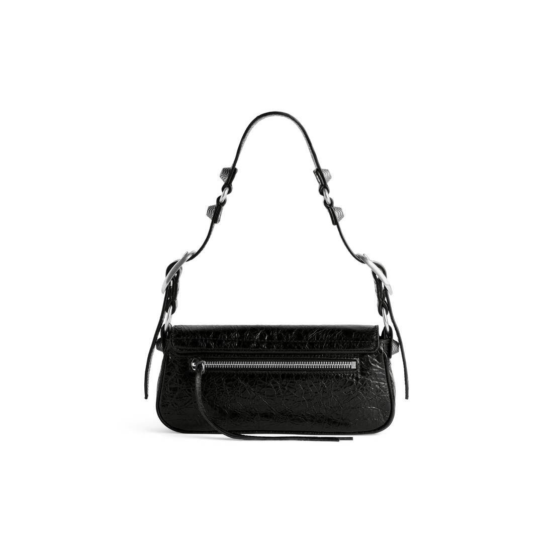 Balenciaga o1tr1nto1025 Size: OS / Le Cagole XS Sling Bag in Black Size ONE SIZE - 4 Thumbnail
