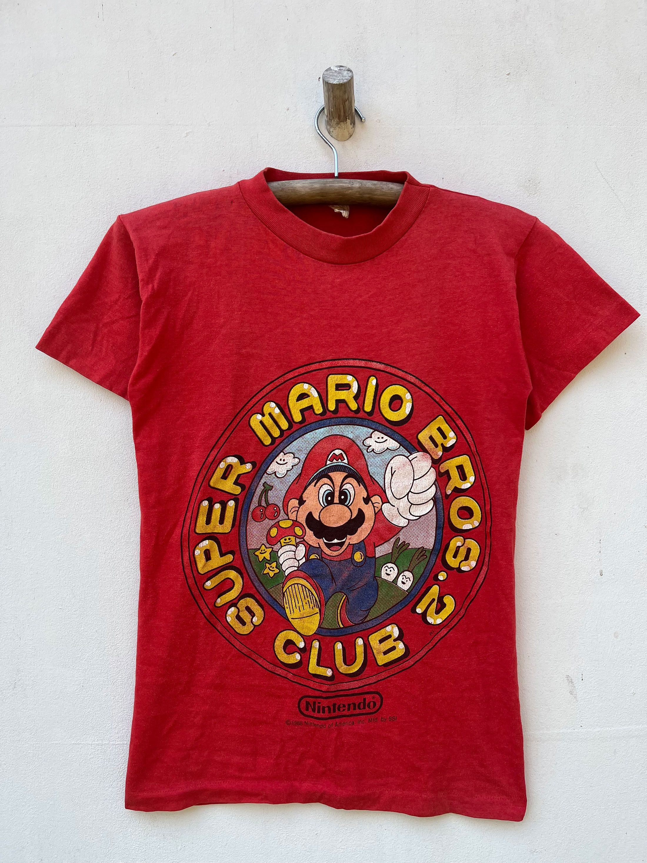 Sci-Fi Fantasy Vintage Super Mario 80s Nintendo American Promo Console Size US S / EU 44-46 / 1 - 1 Thumbnail