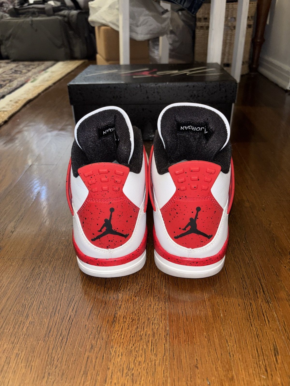 Jordan Brand Air Jordan 4 Retro 'Fire Red' Size US 8.5 / EU 41-42 - 6 Thumbnail