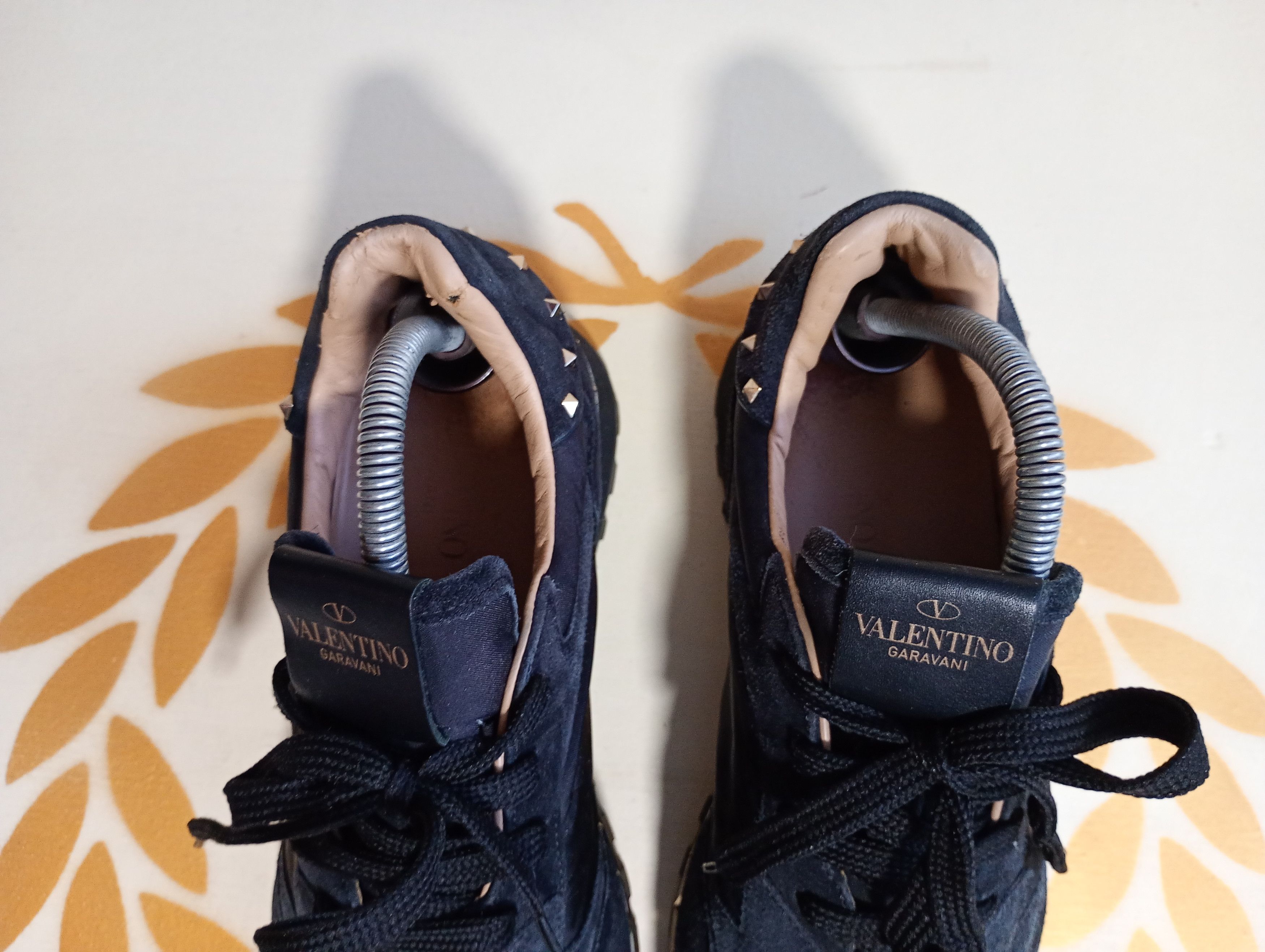 Valentino Valentino Suede and Camouflage Canvas Rockrunner Size US 9.5 / EU 42-43 - 7 Thumbnail
