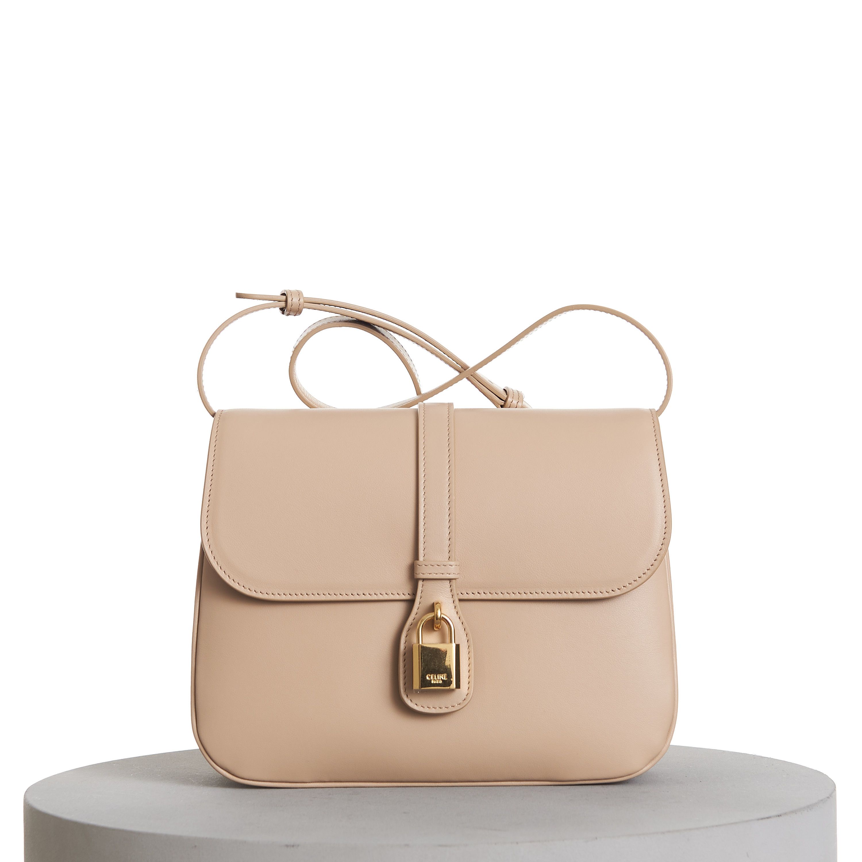 Celine Medium Tabou Bag In Nude Smooth Calfskin Size ONE SIZE - 3 Thumbnail