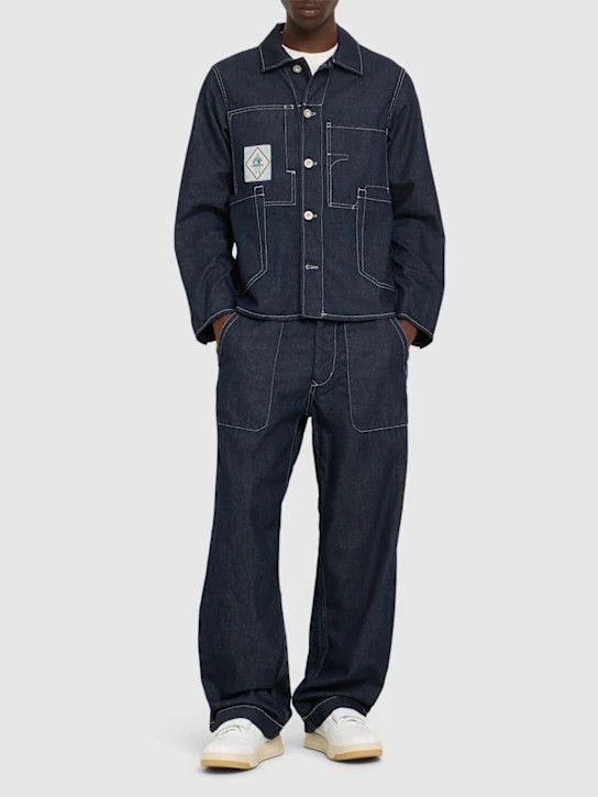 C.P. Company o1lsvrm0425 Denim 3/1 Loose Pants in Denim-Normal Wa Size US 34 / EU 50 - 3 Thumbnail