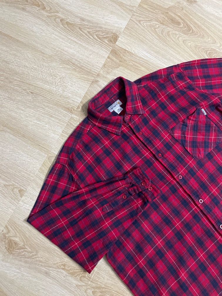 Carhartt Carhartt flanel shirt Size US XXL / EU 58 / 5 - 3 Thumbnail