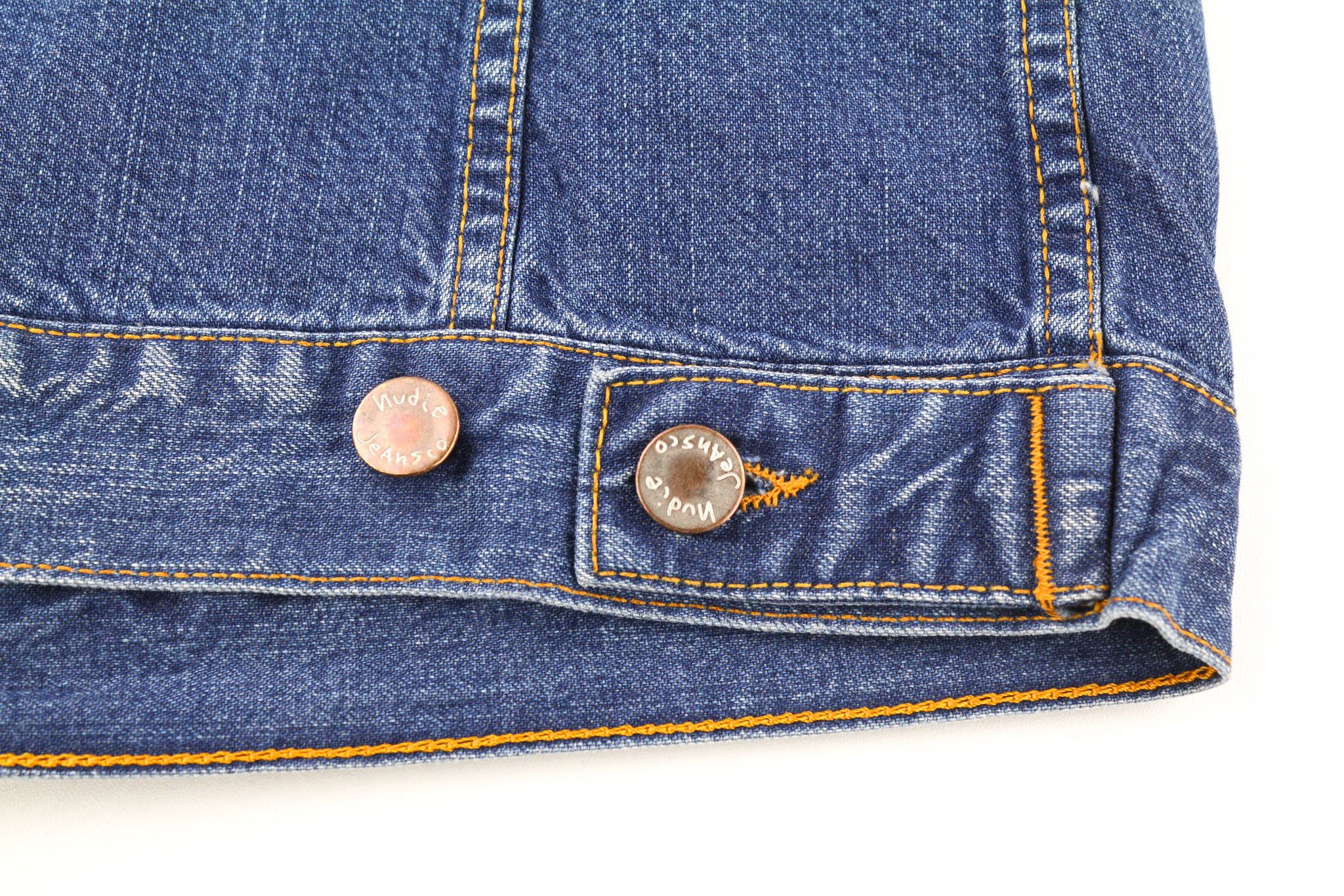 Nudie Jeans TERRY WORN IN M Blue Cotton Denim Washed Jacket 80774 Size US M / EU 48-50 / 2 - 6 Thumbnail