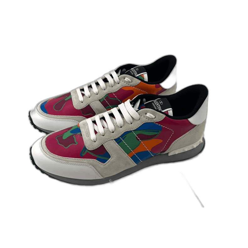 Valentino Rockrunner Camouflage Sneakers Size 43