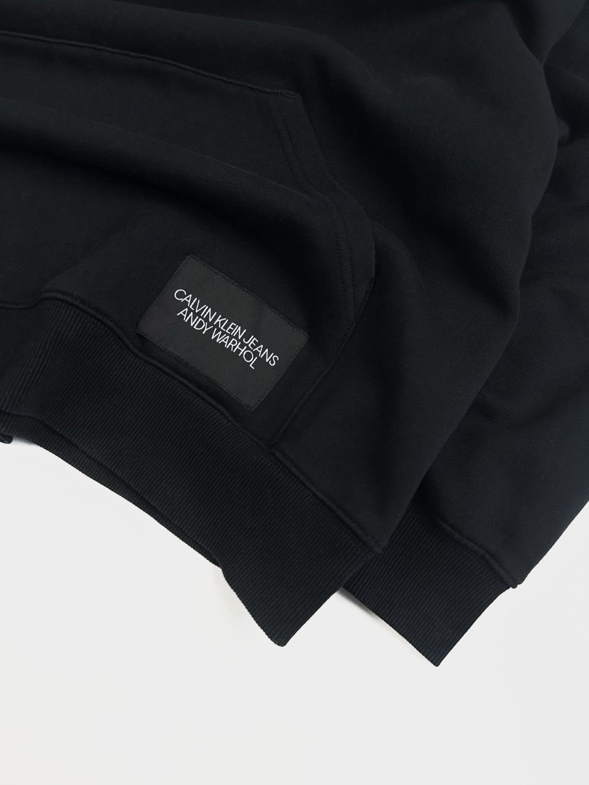 Andy Warhol Rare Calvin Klein x Andy Warhol black hoodie Xl size Size US XL / EU 56 / 4 - 5 Thumbnail