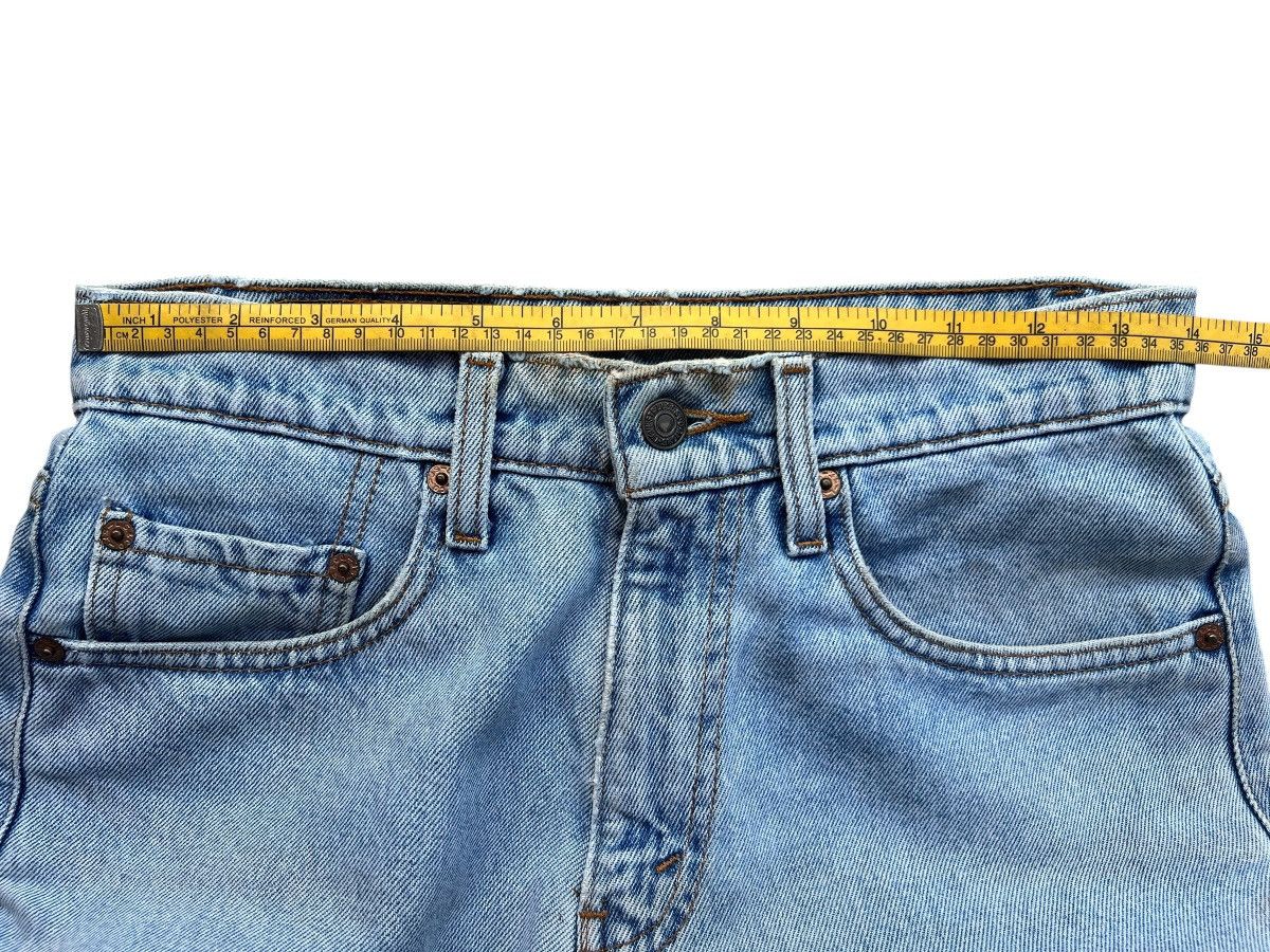 Levi's Vintage 90s Levis 505 Batwing Tag Stone Wash Jeans 28x32 Size 28" / US 6 / IT 42 - 11 Thumbnail