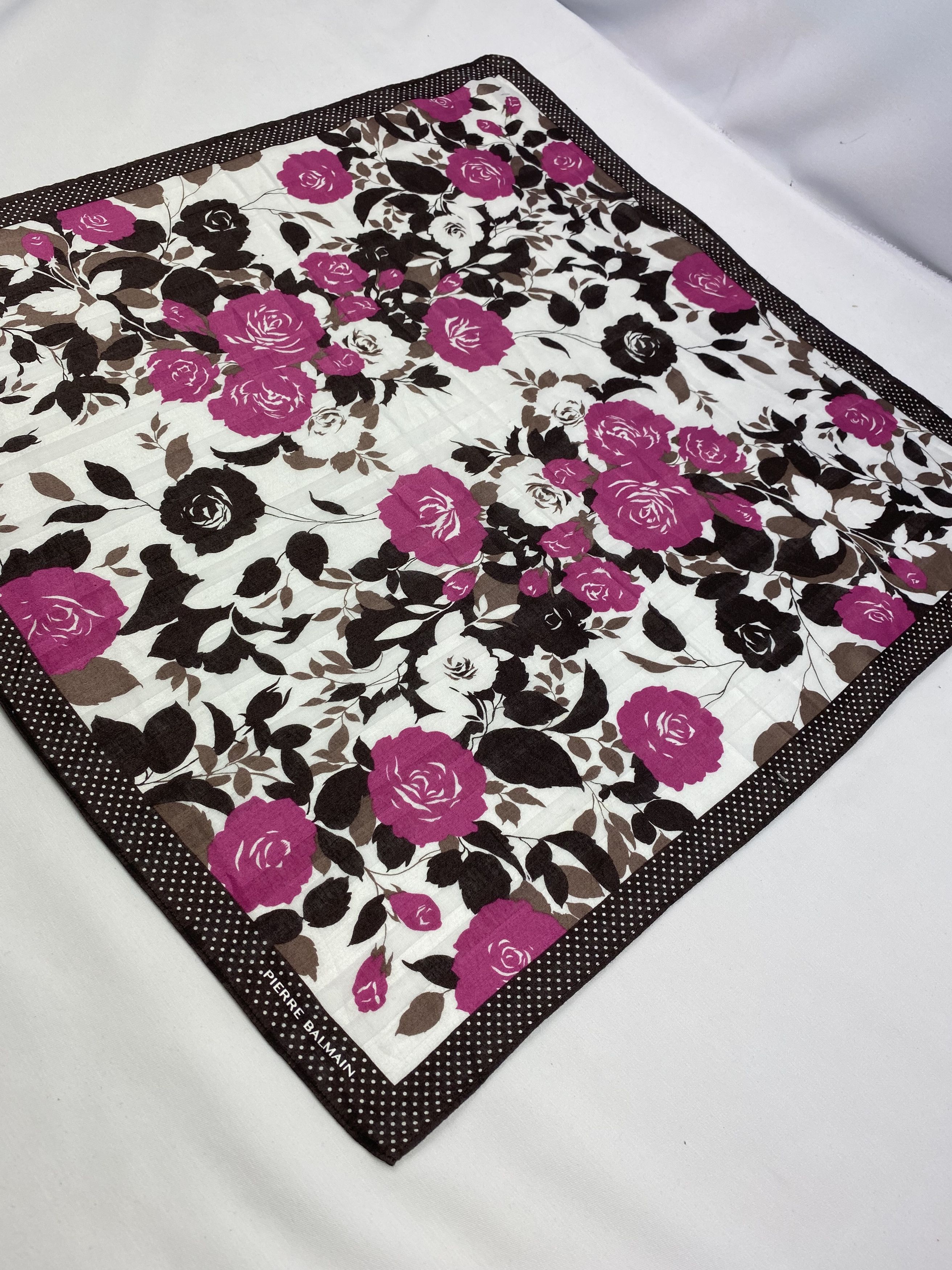 Pierre Balmain × Vintage Pierre Balmain Handkerchief / Bandana / Neckerchief Size ONE SIZE - 4 Thumbnail