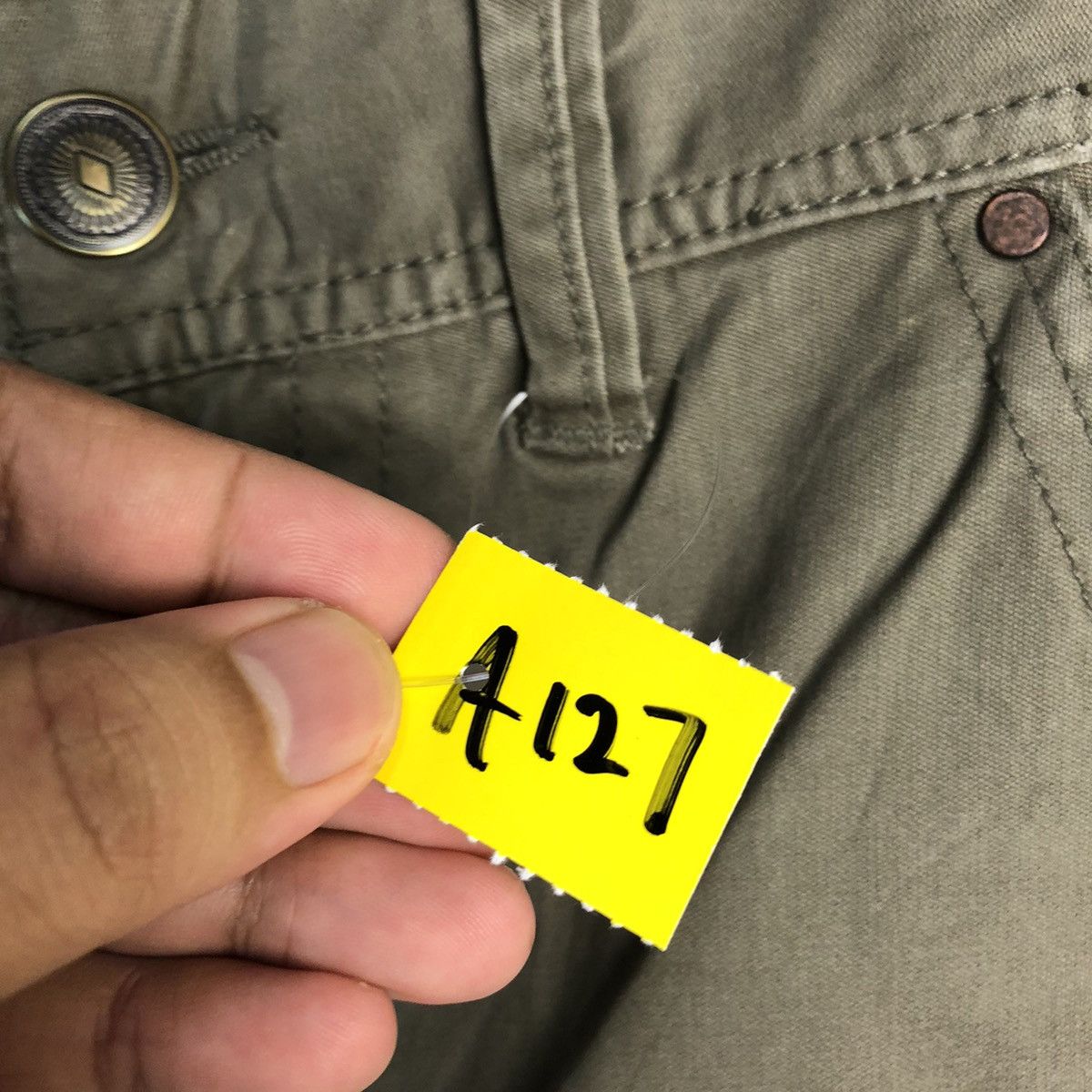 Japanese Brand Japanese Brand Green Cargo Multipocket Pants #A127 Size US 32 / EU 48 - 14 Thumbnail