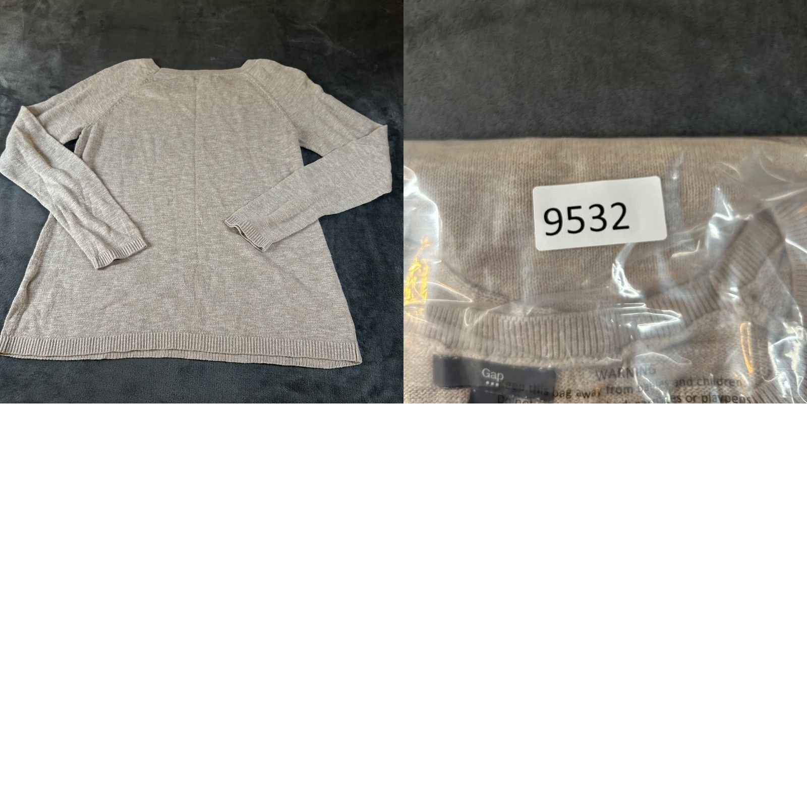 Gap Gap Knit Sweater Tunic Top Long Sleeve Beige Womens Medium Size M / US 6-8 / IT 42-44 - 8 Thumbnail
