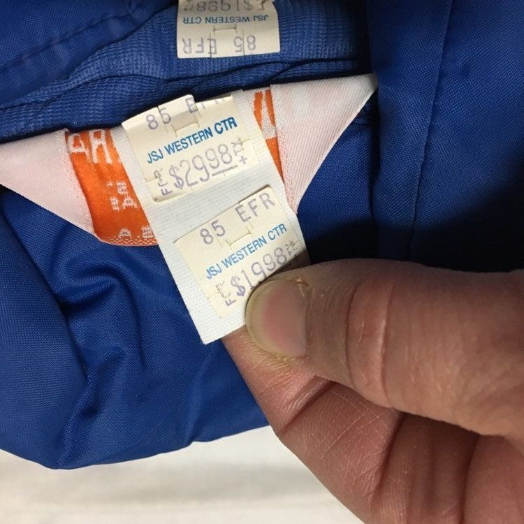 Other NOS New Vtg Active Generation Blue Nylon PUFFER Vest Size US M / EU 48-50 / 2 - 5 Thumbnail