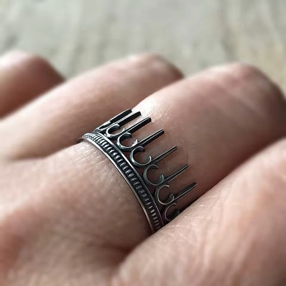 Jewelry × Vintage Vintage Architectural Style Spike Ring Size ONE SIZE - 1 Thumbnail