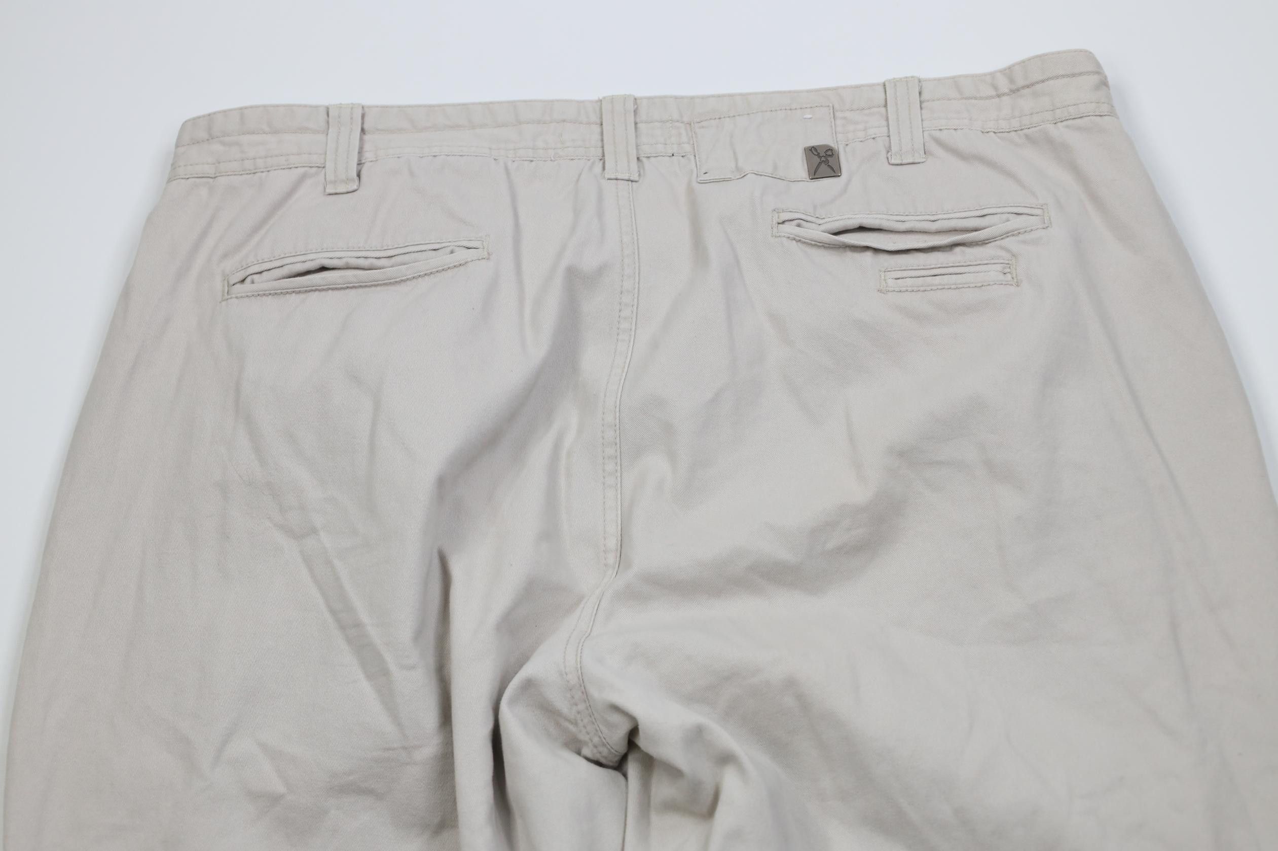 Marc Ecko Vintage 90s Y2K Marc Ecko Baggy Wide Leg Pants Stone Cotton Size US 40 / EU 56 - 12 Thumbnail