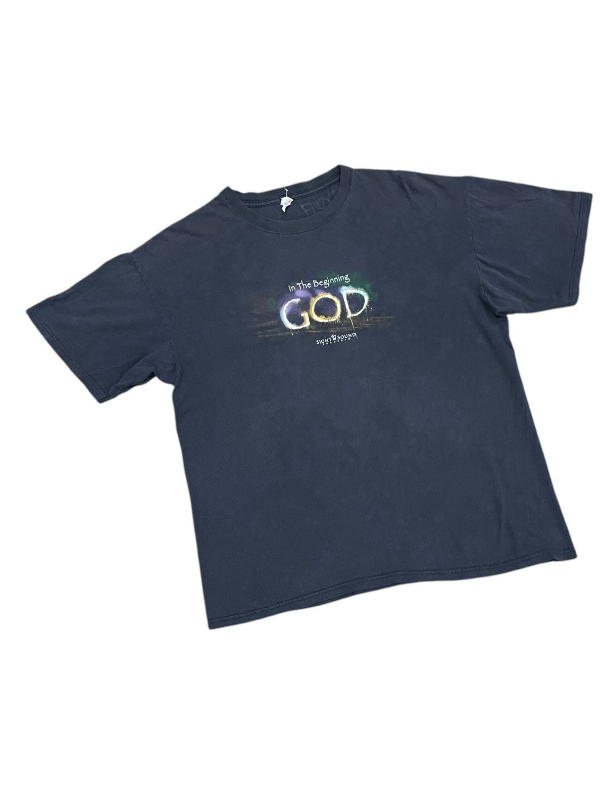 Vintage VTG In The Beginning Of God - Sight & Sound Theatres Tee Size US XL / EU 56 / 4 - 5 Thumbnail