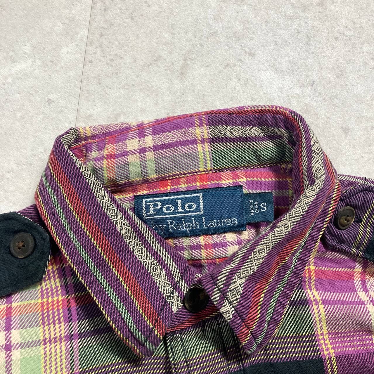 Polo Ralph Lauren Vintage Polo Ralph Lauren Aztec Native American Flannel Size US S / EU 44-46 / 1 - 4 Thumbnail
