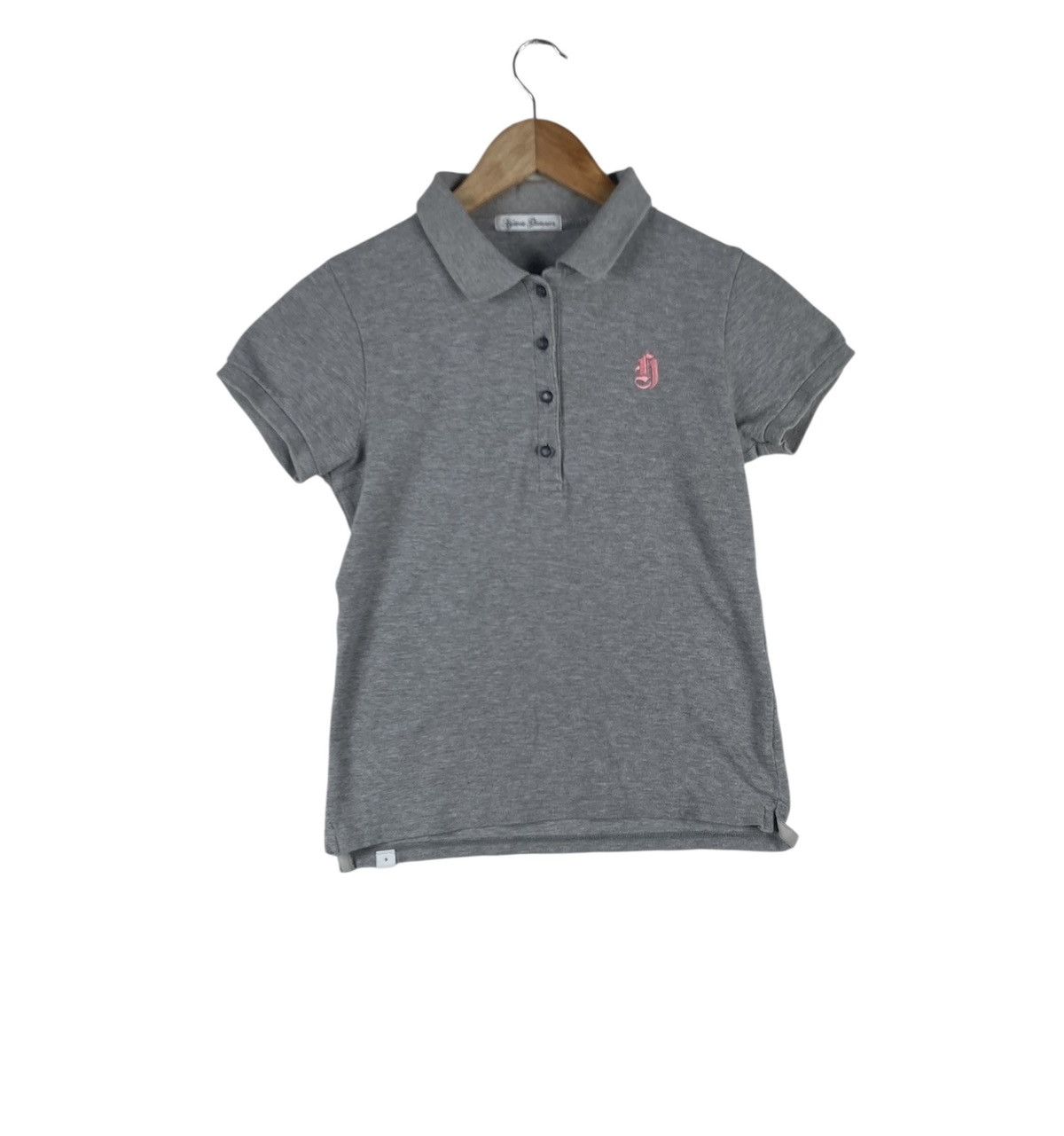 Hysteric Glamour Hysteric Glamour The Hysteric Times Women Logo Polo Shirt Size S / US 4 / IT 40 - 3 Thumbnail